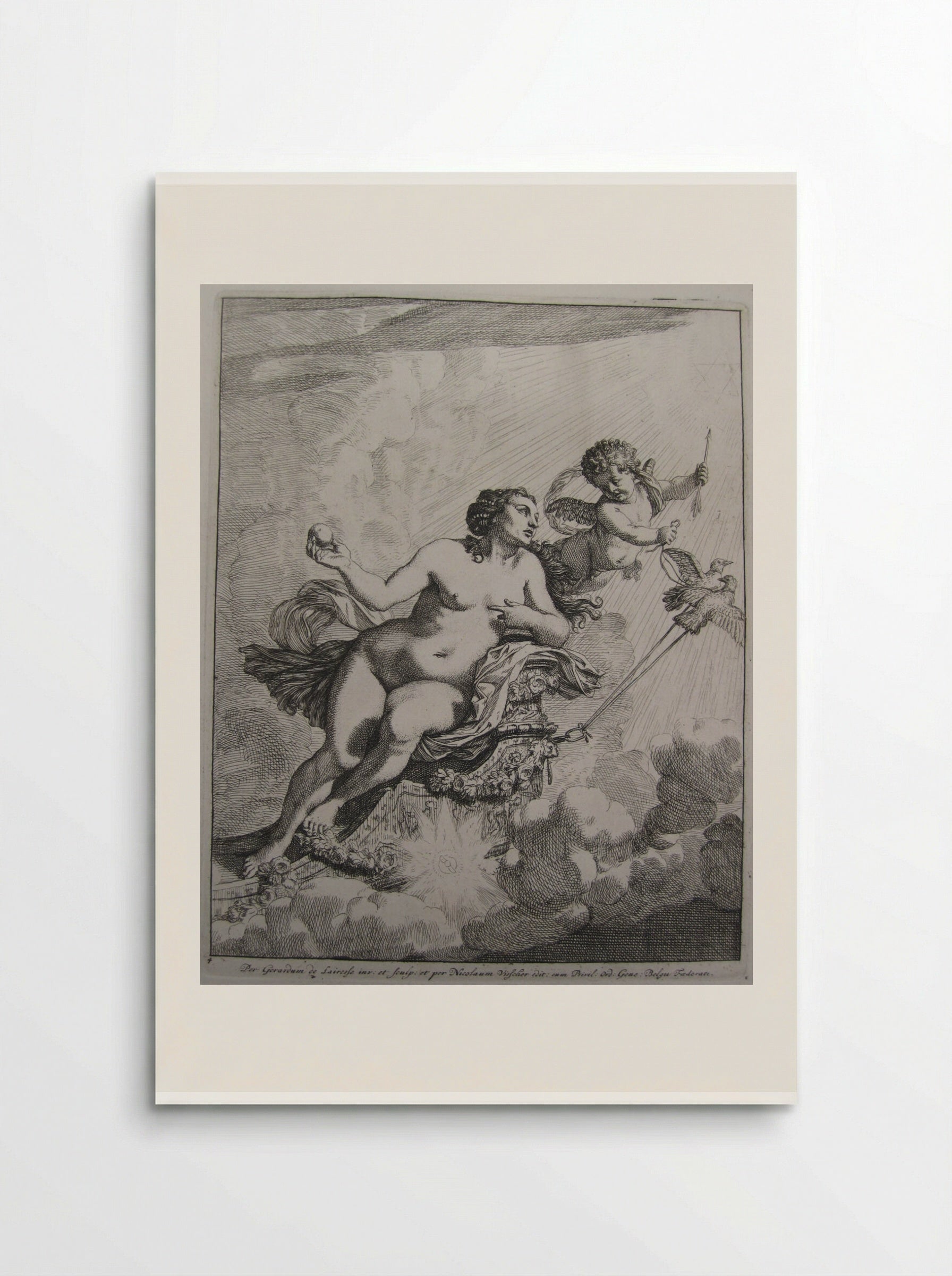 Venus Ascending to Olympus - Gérard de Lairesse - Poster