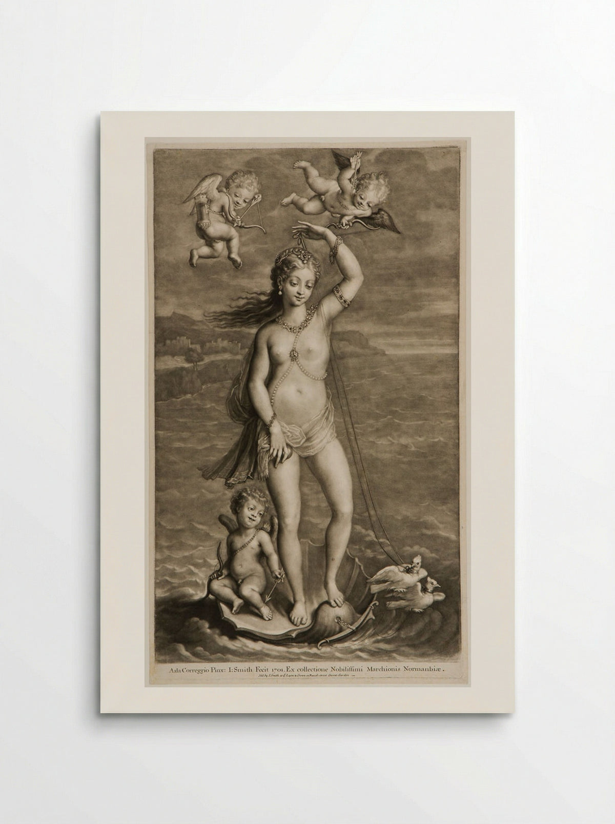 Venus Rising from the Sea - John Smith - Poster