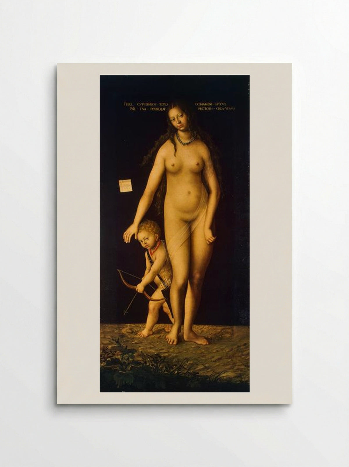 Venus and Cupid - Lucas Cranach the Elder - Poster