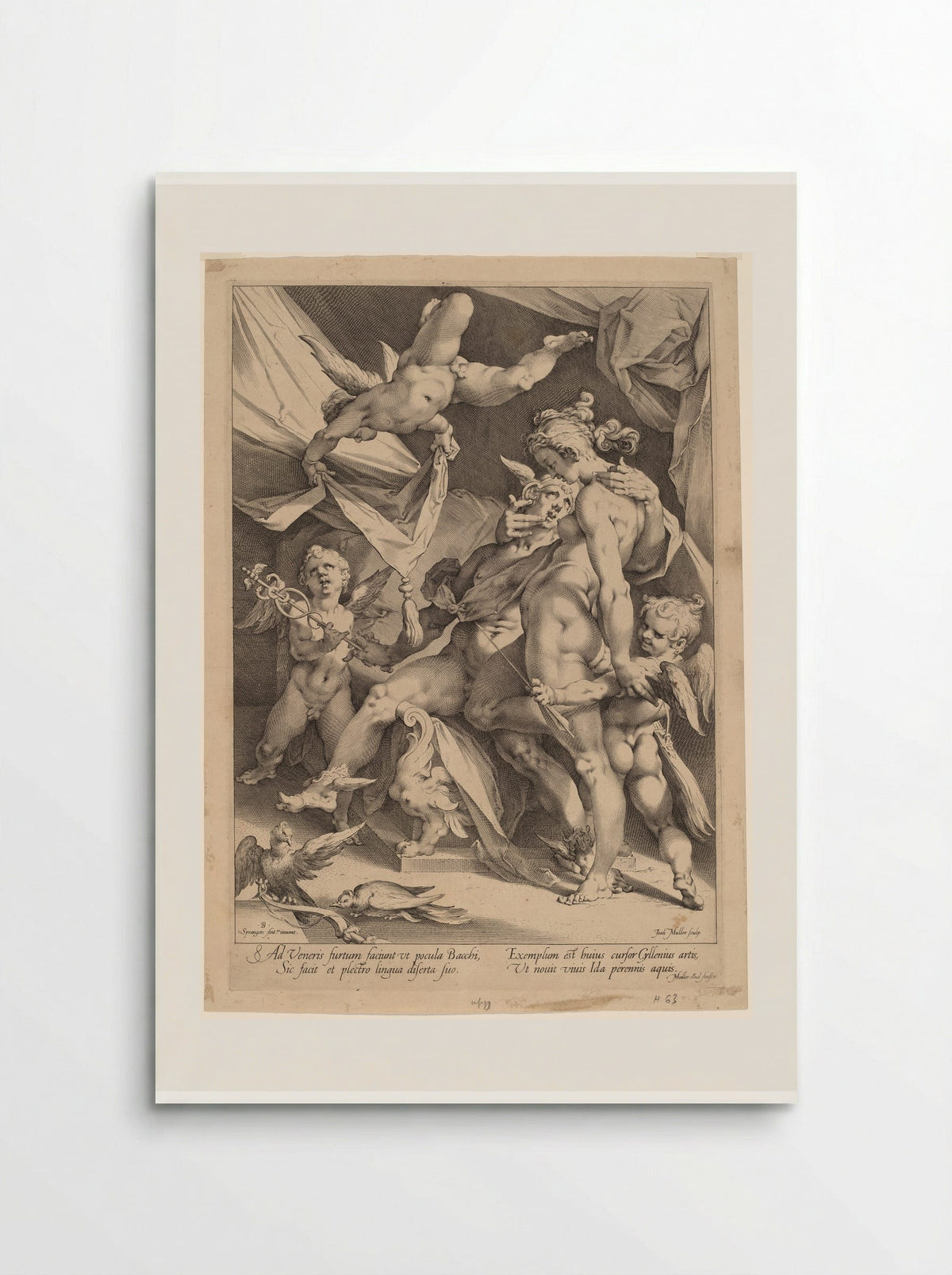 Venus and Mercury - Jan Harmensz. Muller - Poster