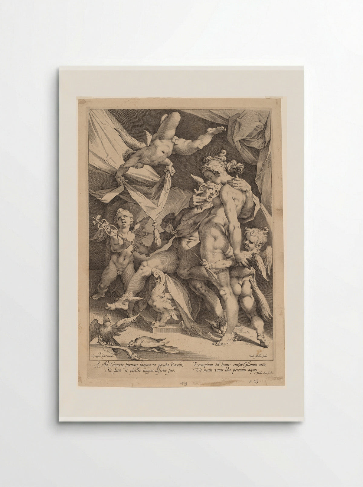Venus and Mercury - Jan Harmensz. Muller - Poster