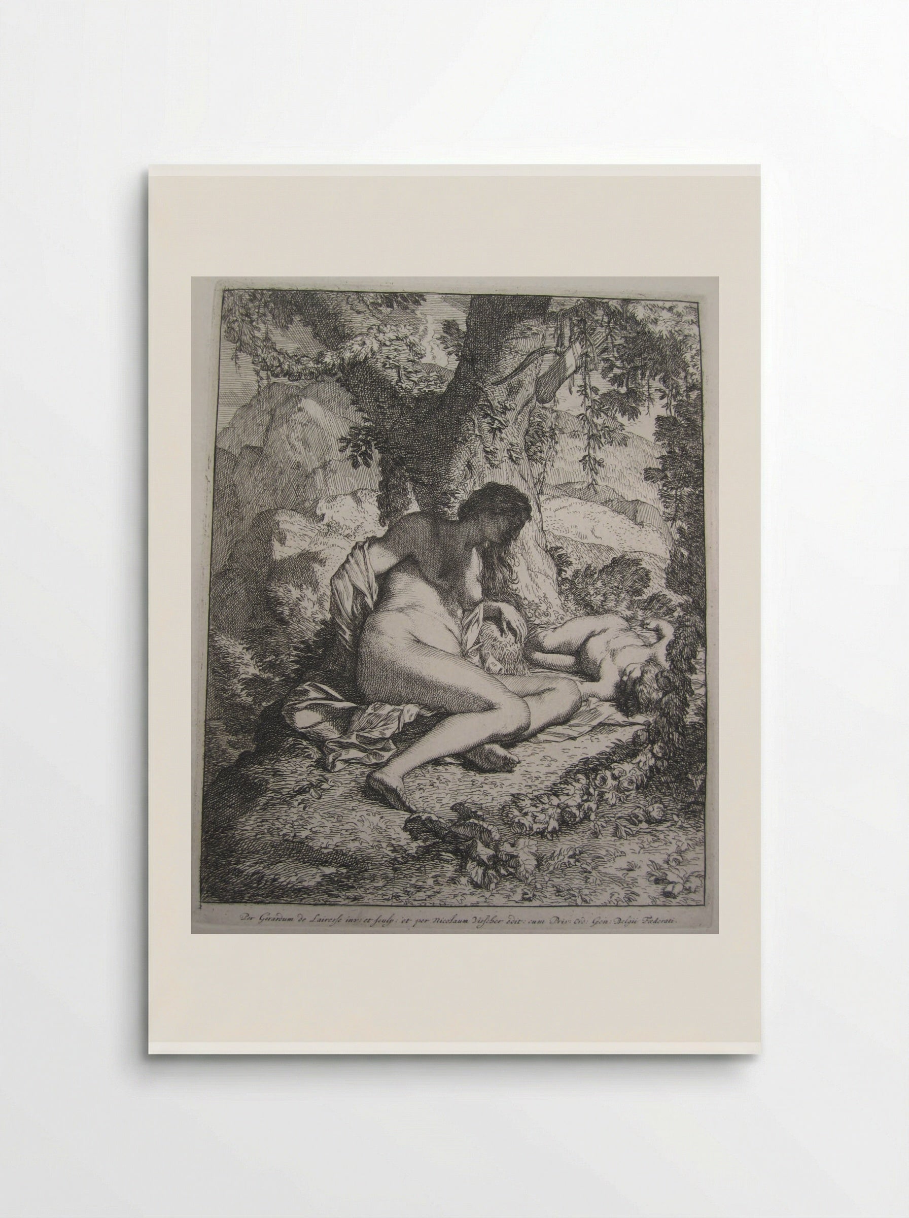 Venus and the Sleeping Cupid - Gérard de Lairesse - Poster