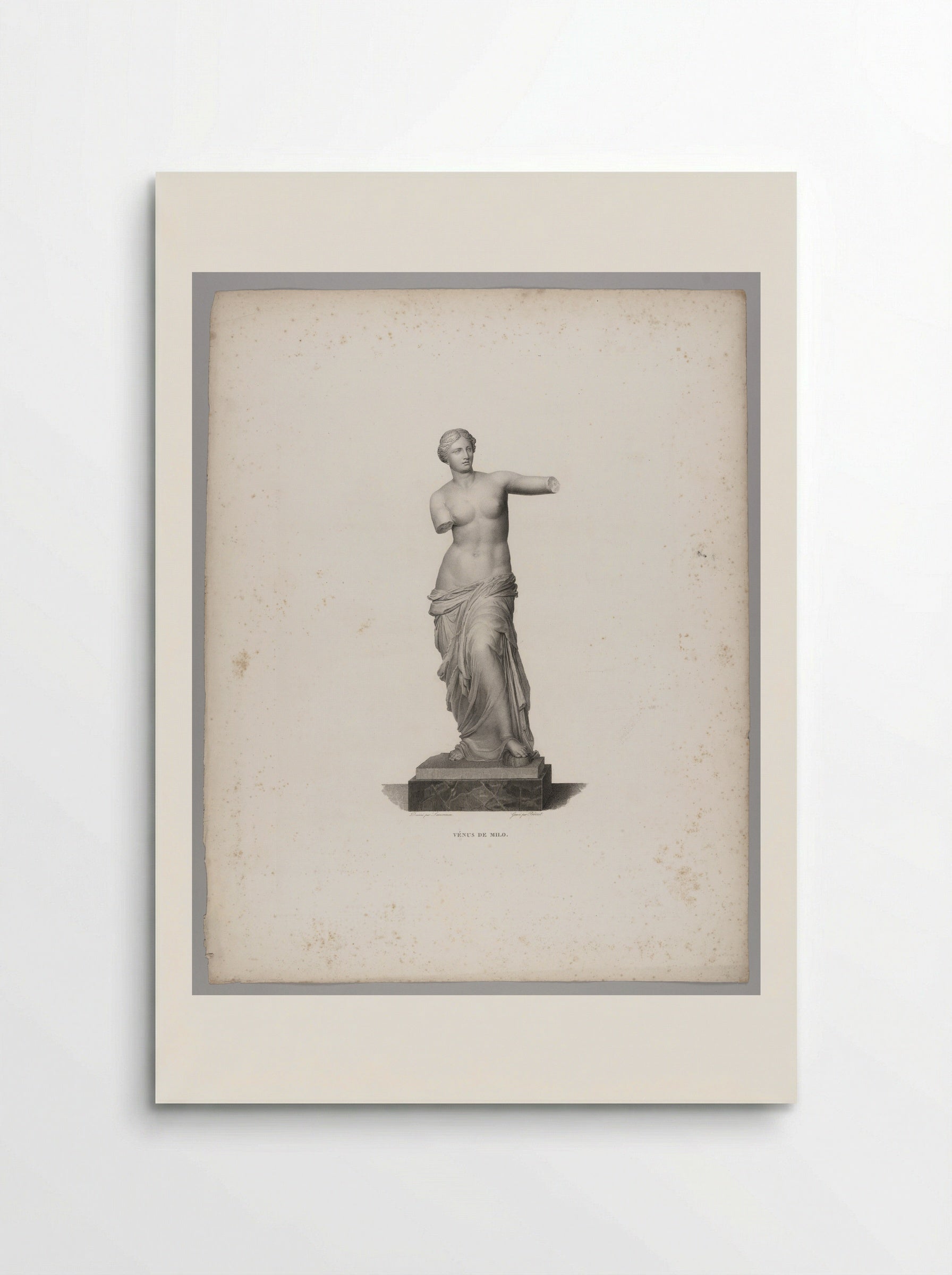 Venus de Milo, after the Antique - Zachée Prévost - Poster