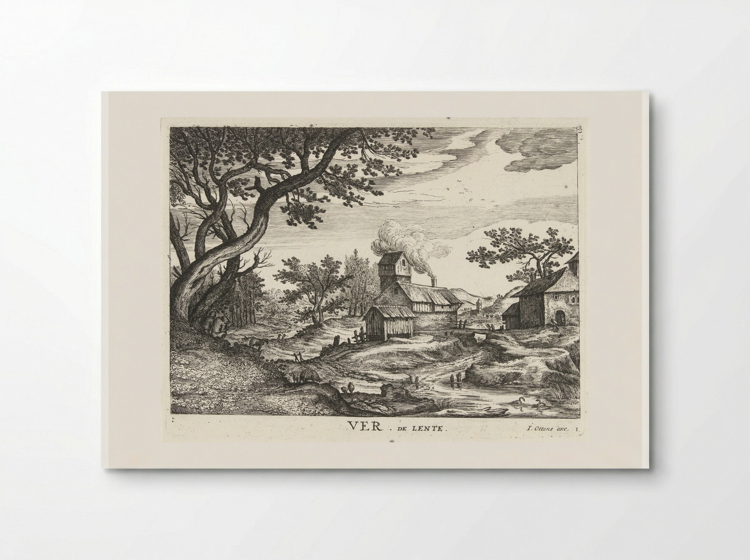 Ver (Spring) - Hendrick Hondius (I) - Poster