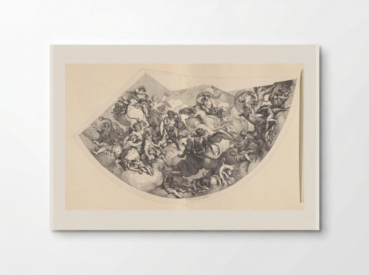 Vergadering van goden - Gérard Audran - Poster