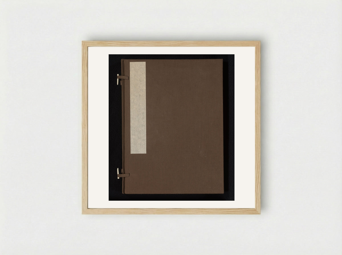Vergelijking van bloemen (Comparison of Flowers) - Shibata Zeshin - Framed Print Wood