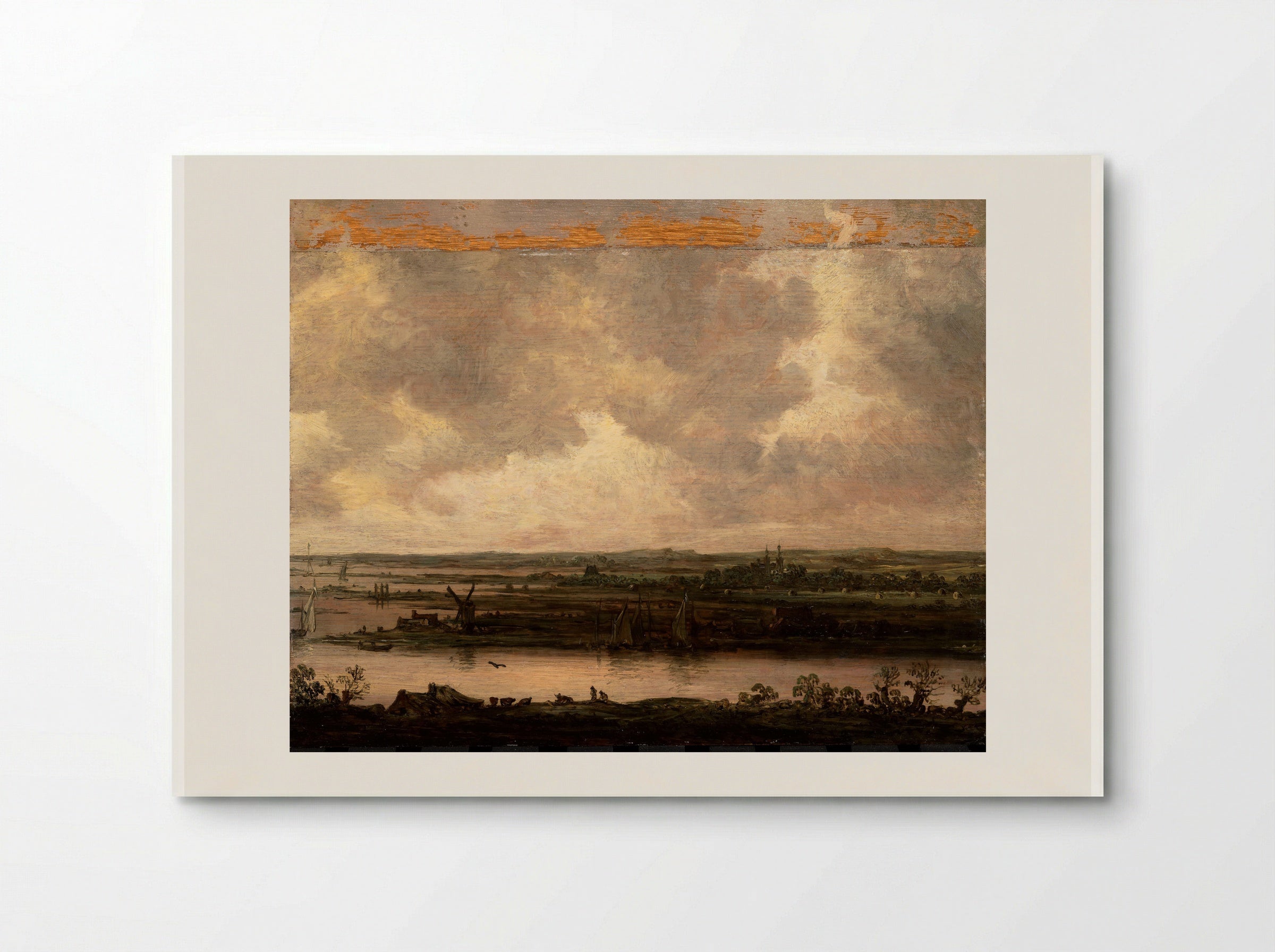 Vergezicht op het Spaarne en het Haarlemmermeer - Jan van Goyen - Poster