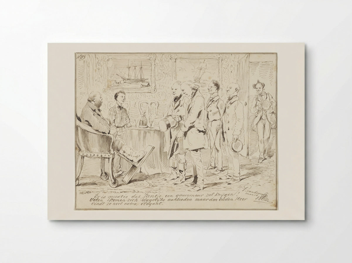 Verhaal van de jongen Jantje, nr. 5 - Pieter van Loon - Poster