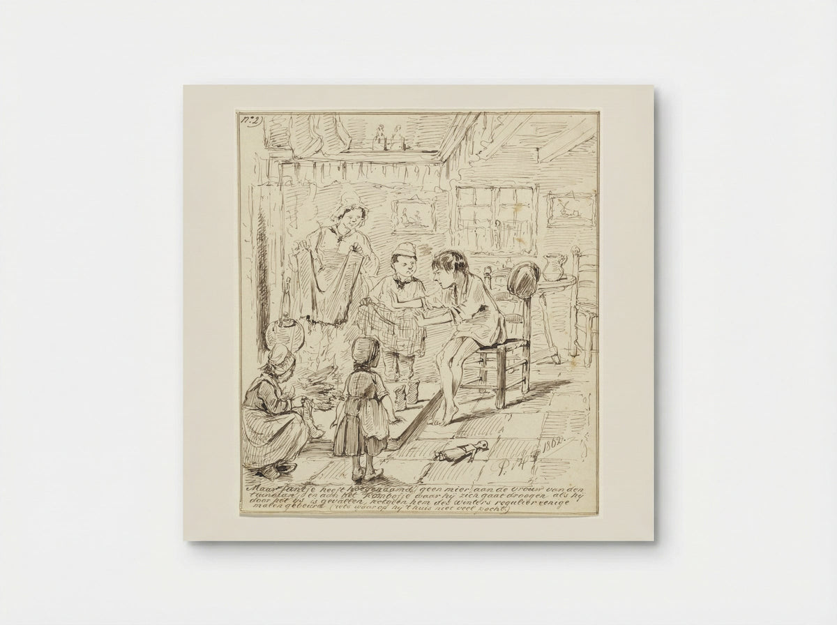 Verhaal van de jongen Jantje, nr. 2 - Pieter van Loon - Poster