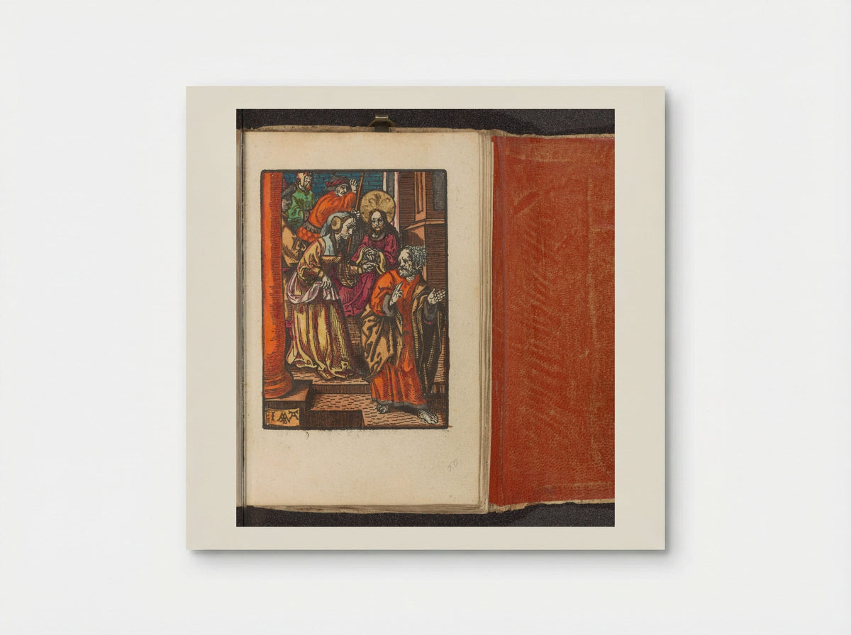 Verloochening van Petrus - Doen Pietersz. - Poster