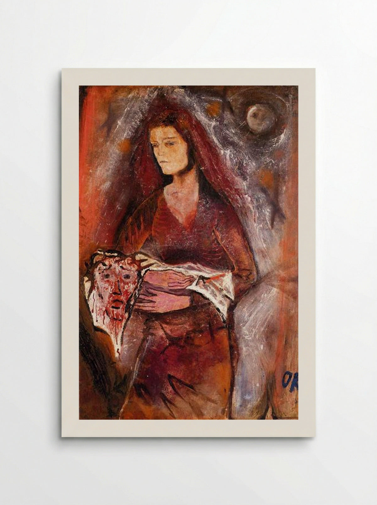 Veronica's Veil - Oskar Kokoschka - Poster