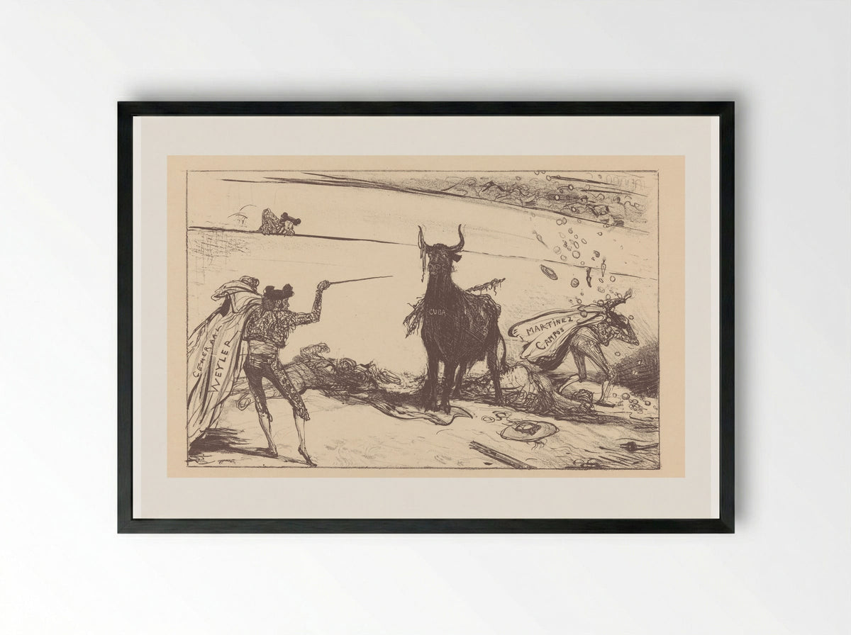 Versche krachten (Fresh Forces) - Marius Bauer - Framed Print Black