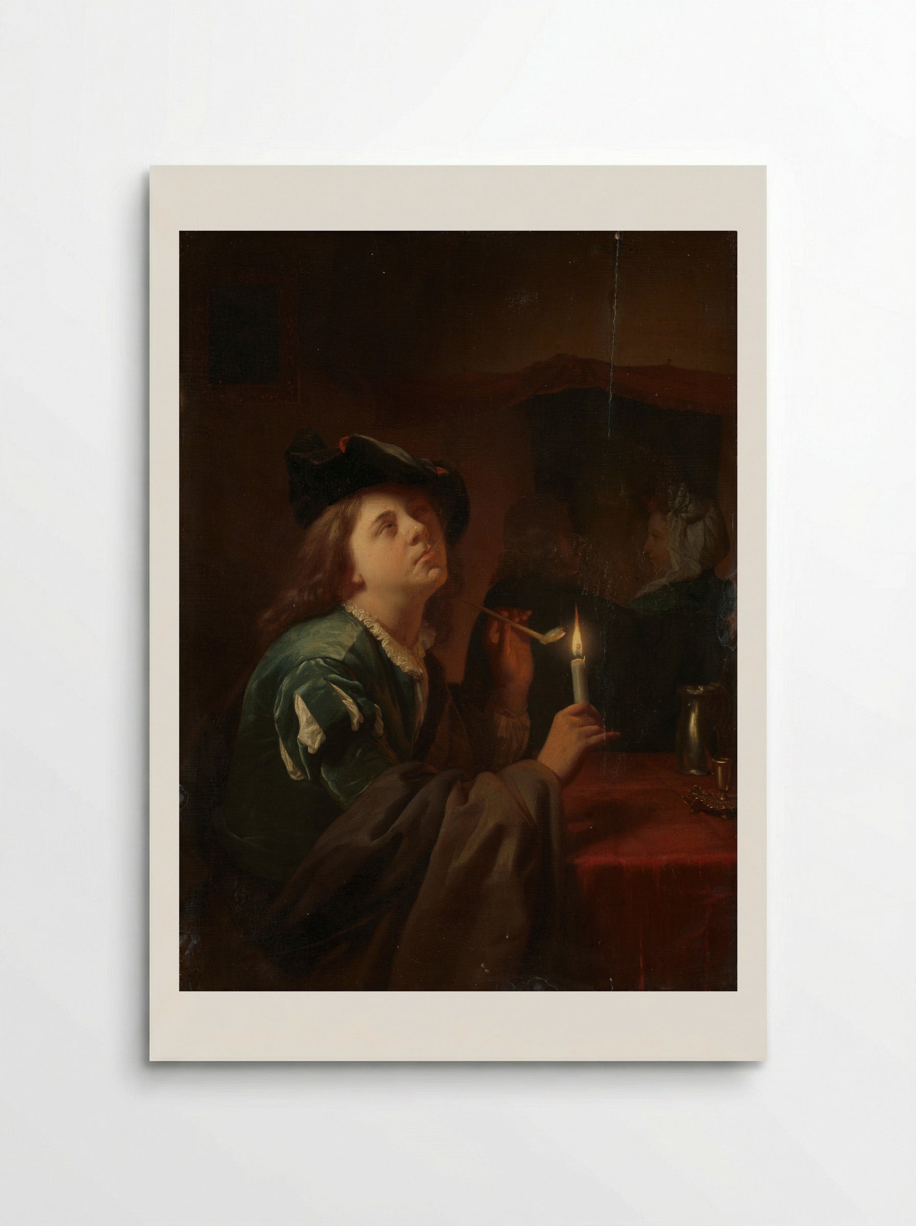 Verschil van smaak - Godfried Schalcken - Poster