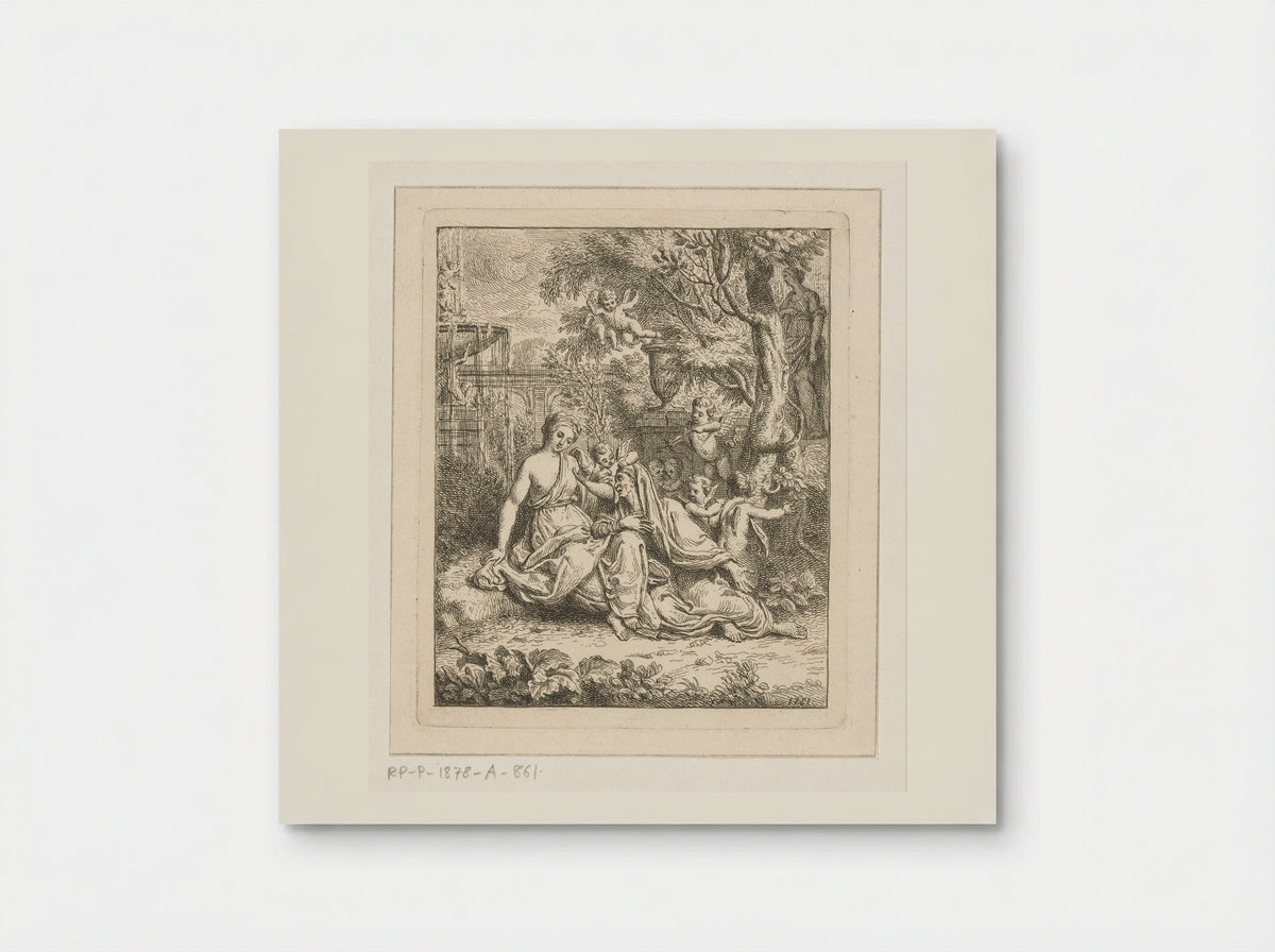 Vertumnus and Pomona - Louis Fabritius Dubourg - Poster