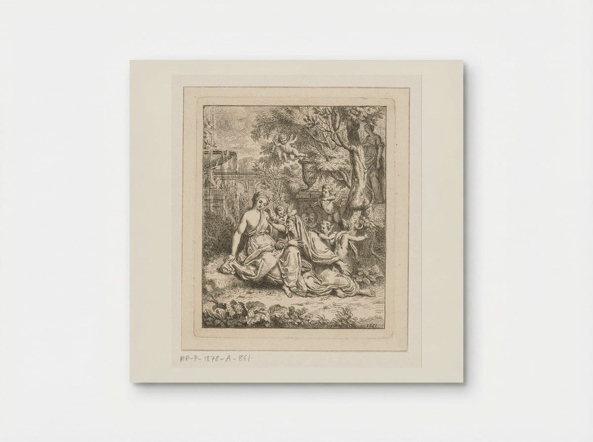 Vertumnus and Pomona - Louis Fabritius Dubourg - Poster