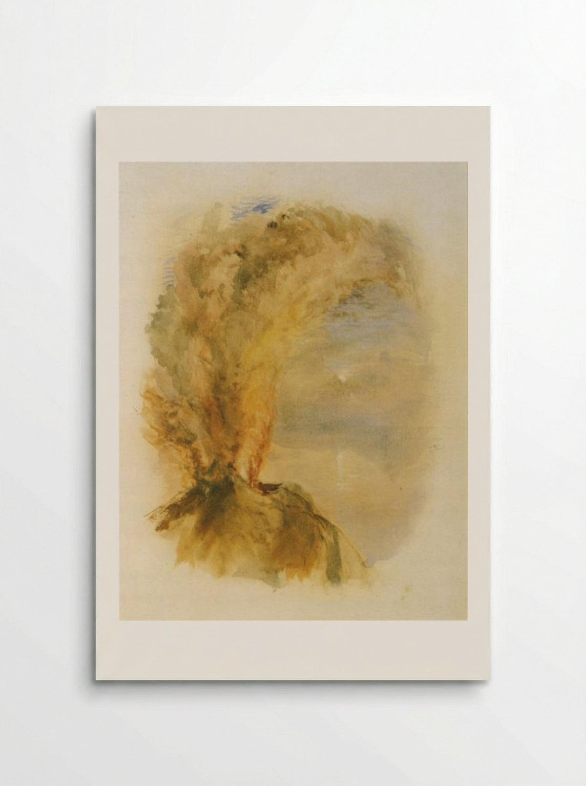 Vesuvius in Eruption - John Ruskin - Poster