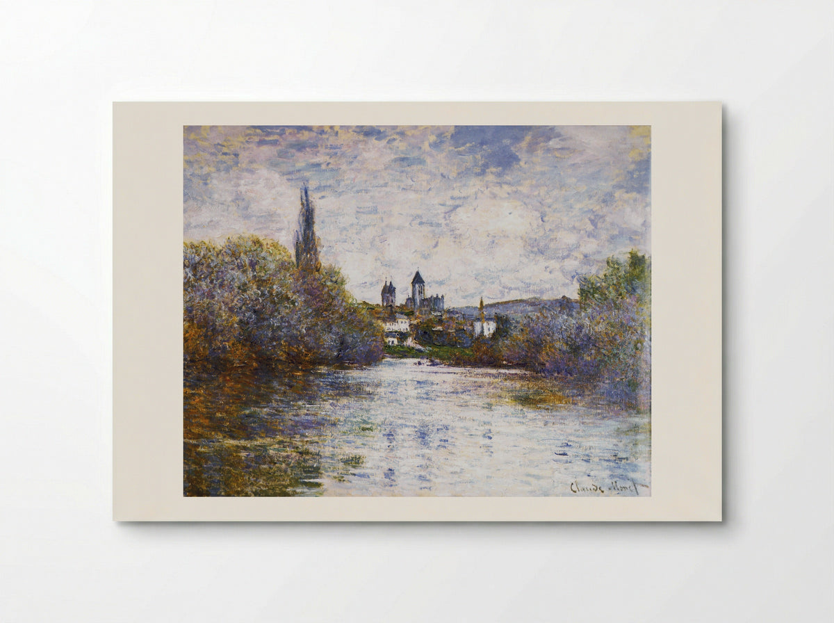 Vetheuil, The Small Arm of the Seine - Claude Monet - Poster