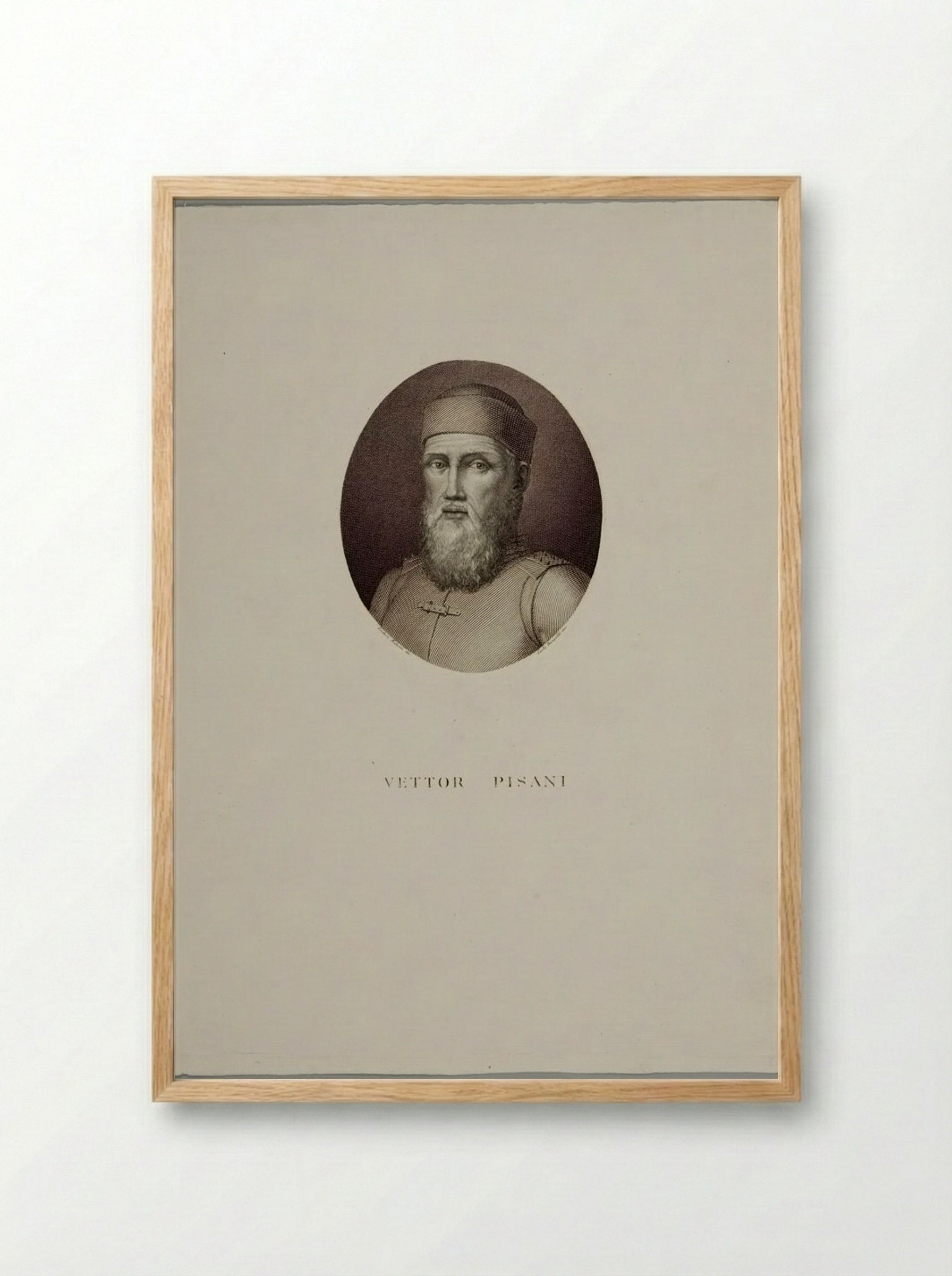Vettor Pisani - Carlo Rampoldi - Framed Print Wood