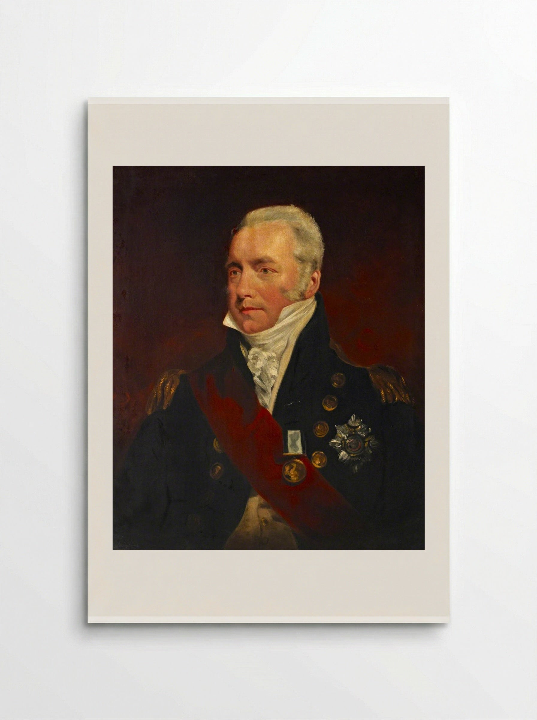 Vice-Admiral Sir Richard Goodwin Keats - John Jackson - Poster