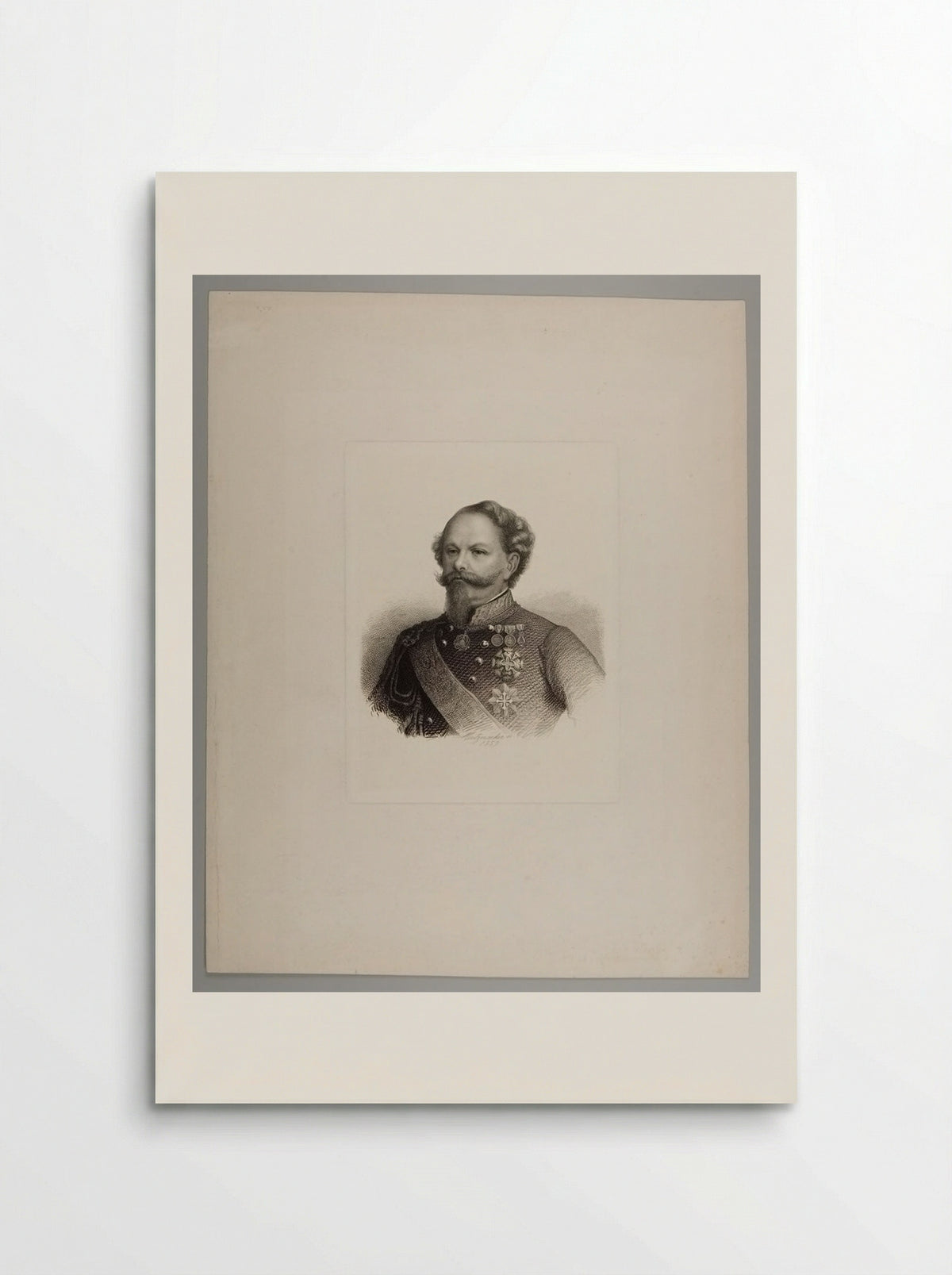 Victor Emmanuel II - Pierre Guillaume Metzmacher - Poster