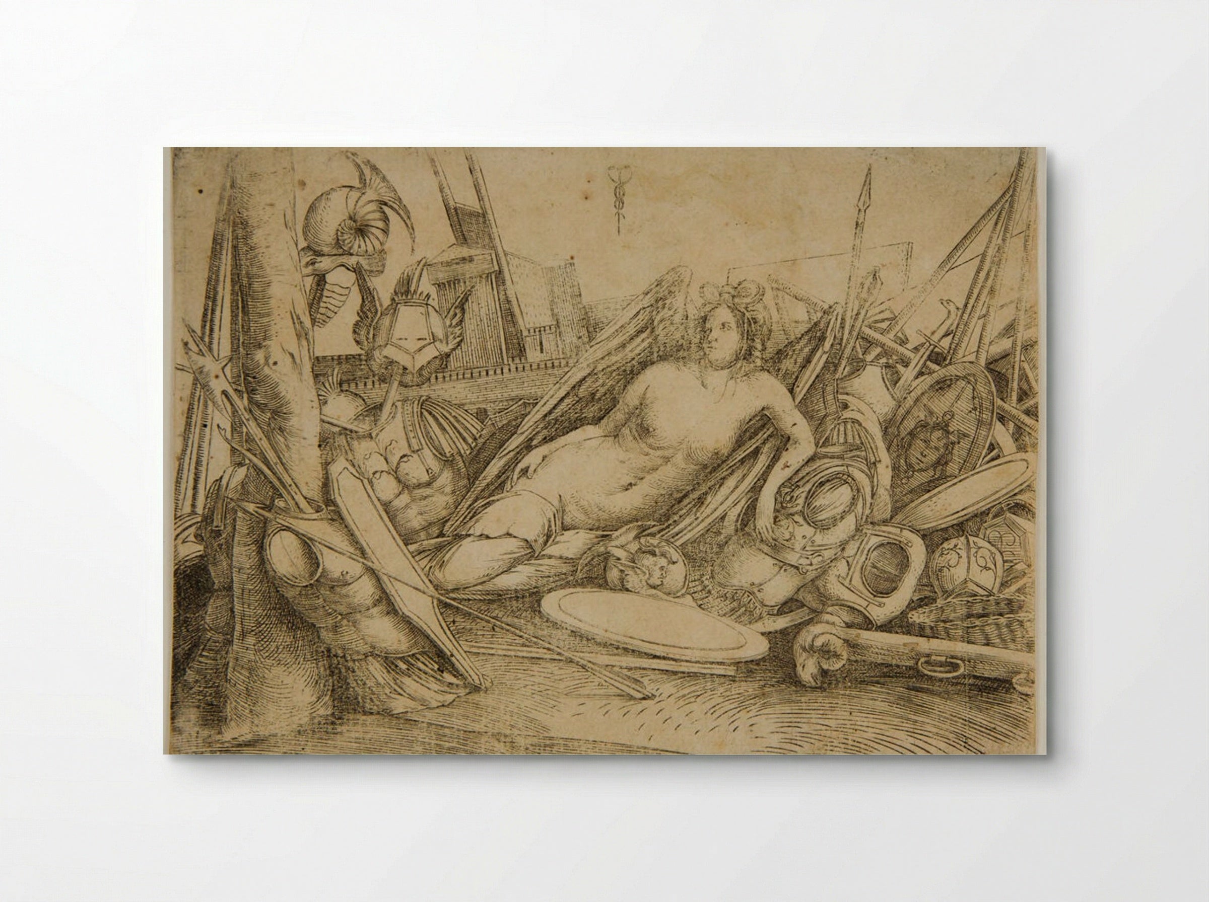 Victory Reclining Among Trophies - Jacopo de' Barbari - Poster