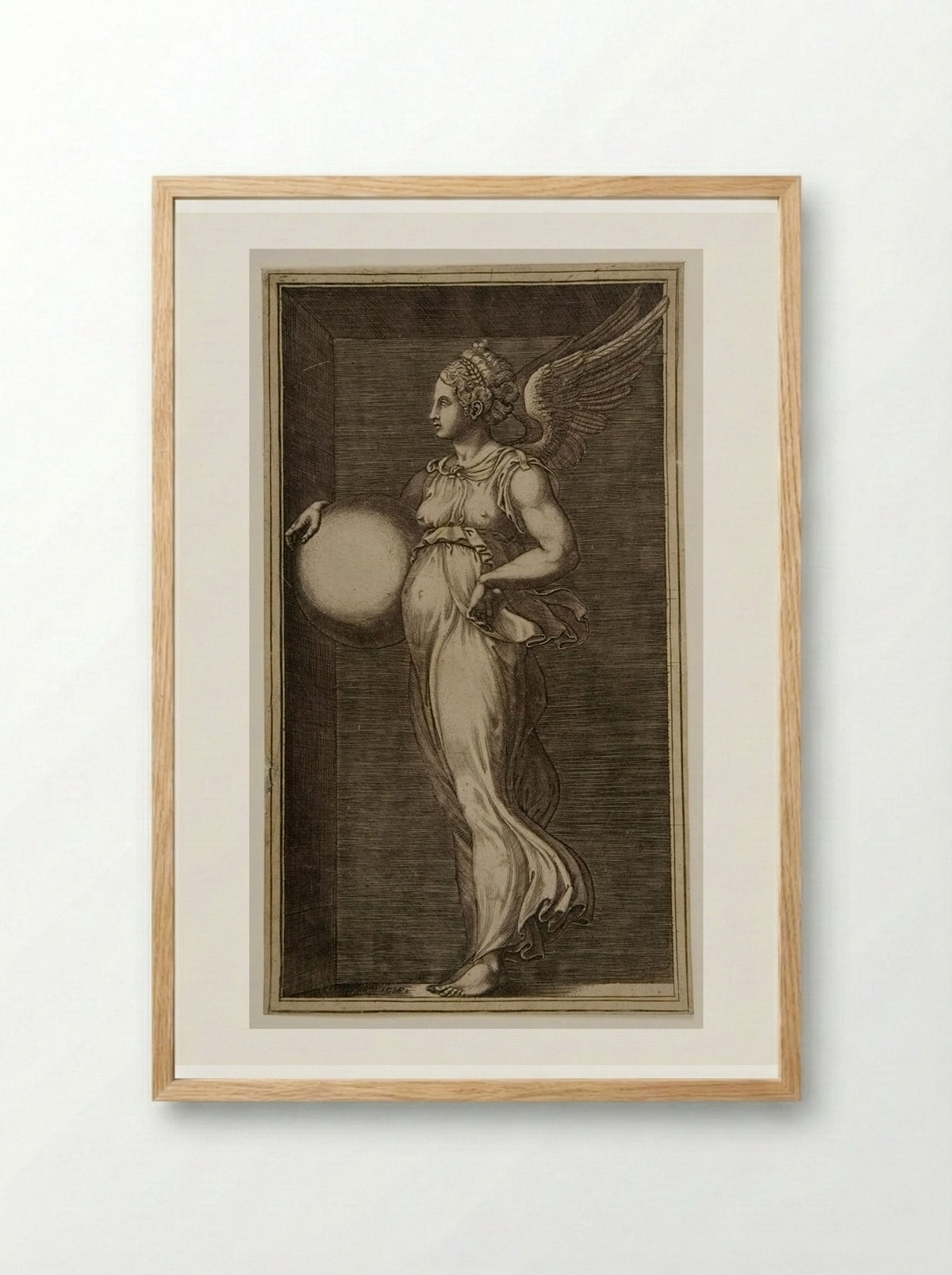 Victory - Giorgio Ghisi - Framed Print Wood