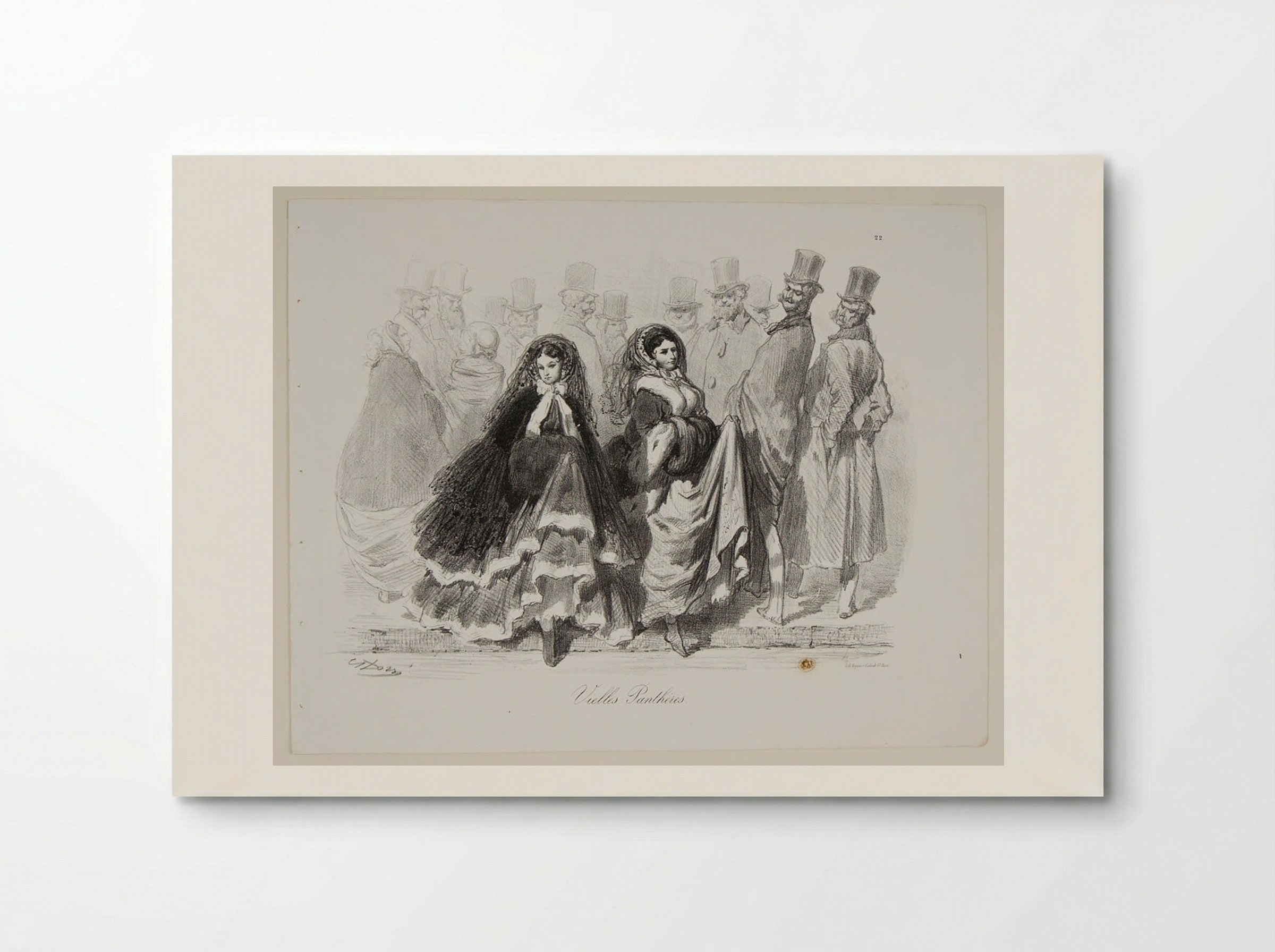Vielles Panthères (Elderly Panthers) - Gustave Doré - Poster