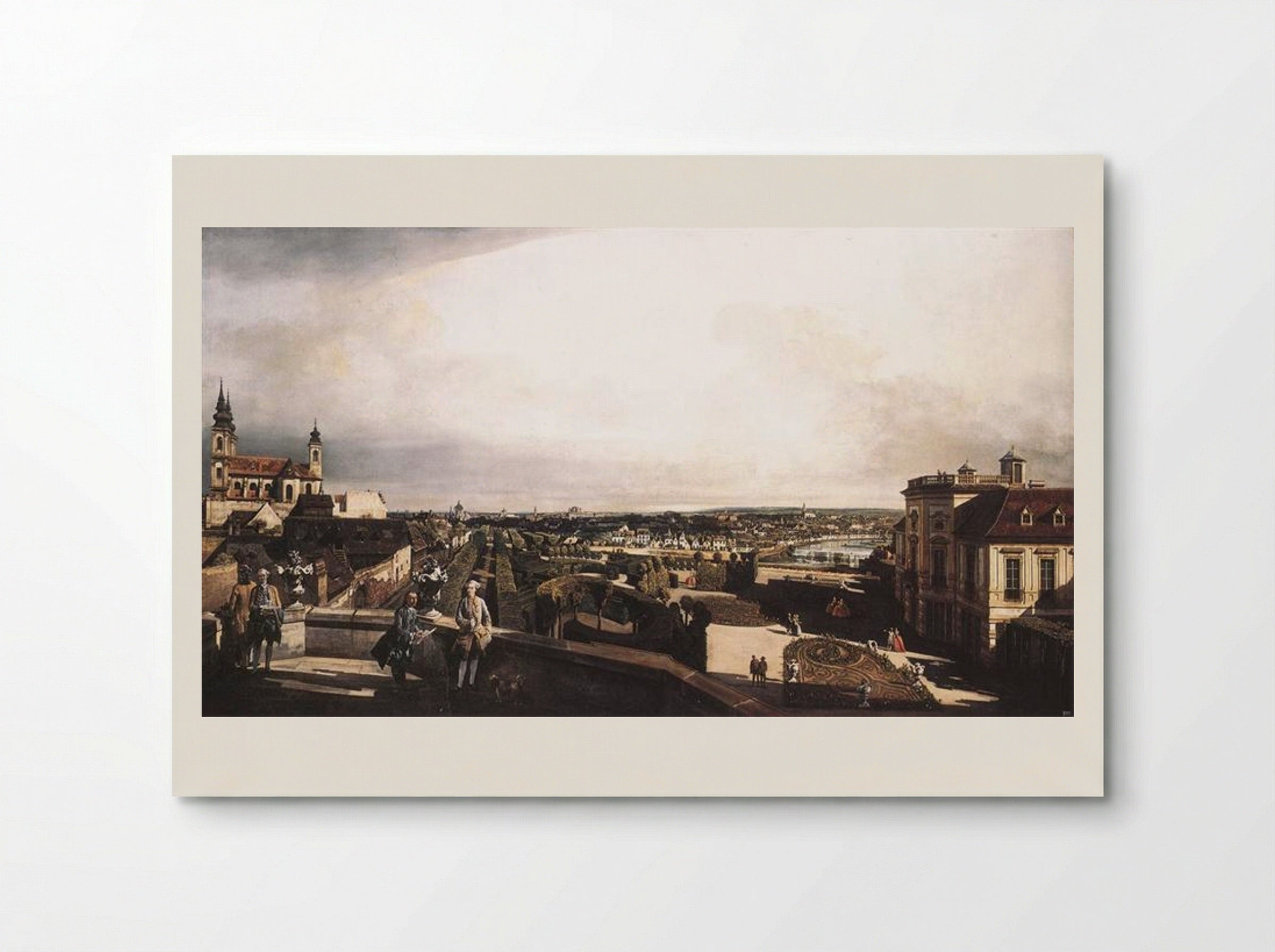 Vienna, Panorama from Palais Kaunitz - Bernardo Bellotto - Poster