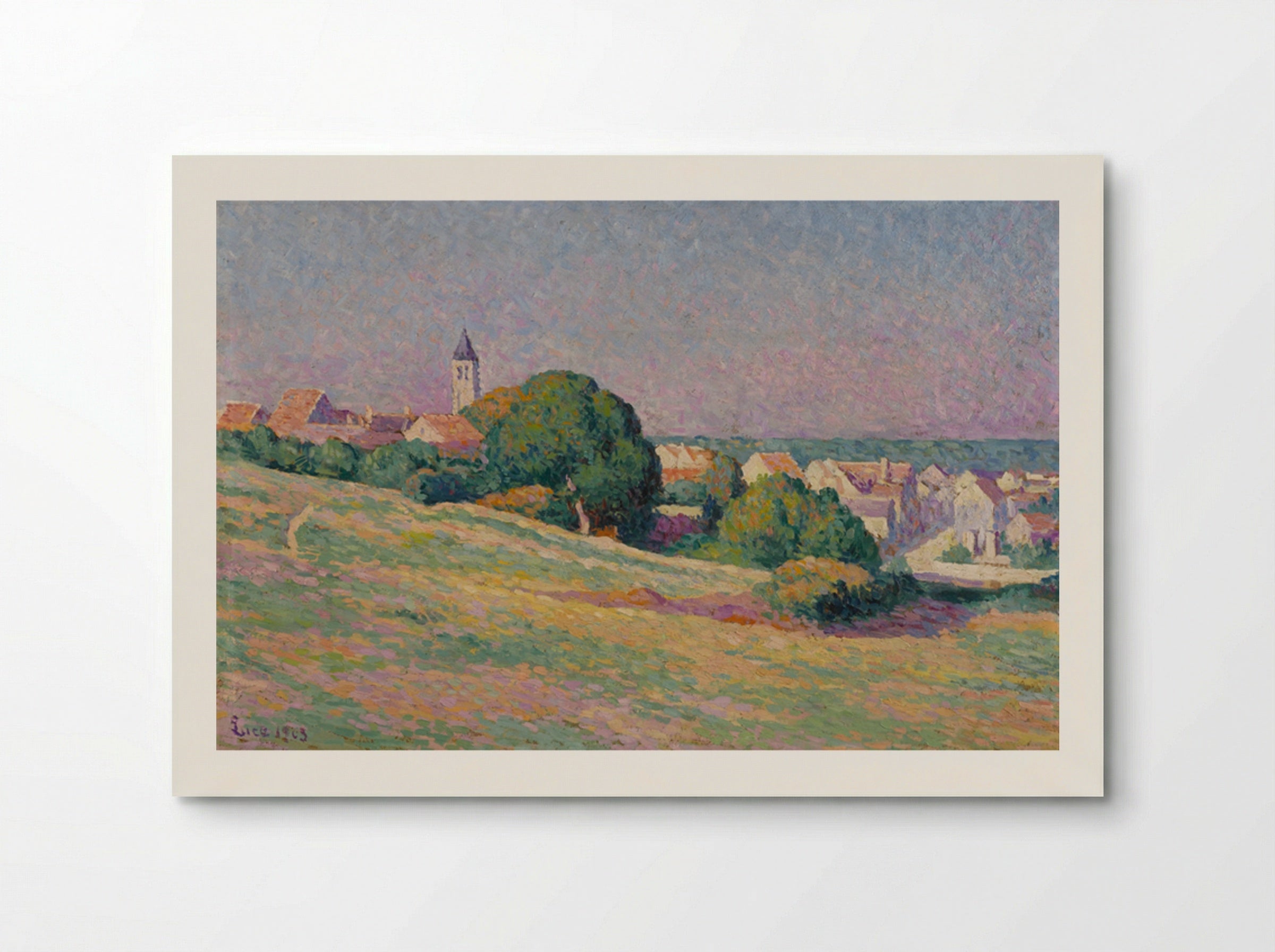 View Of Méréville - Maximilien Luce - Poster