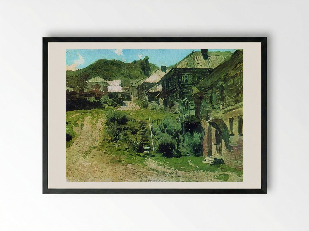 View in Plyos - Isaac Levitan - Framed Print Black