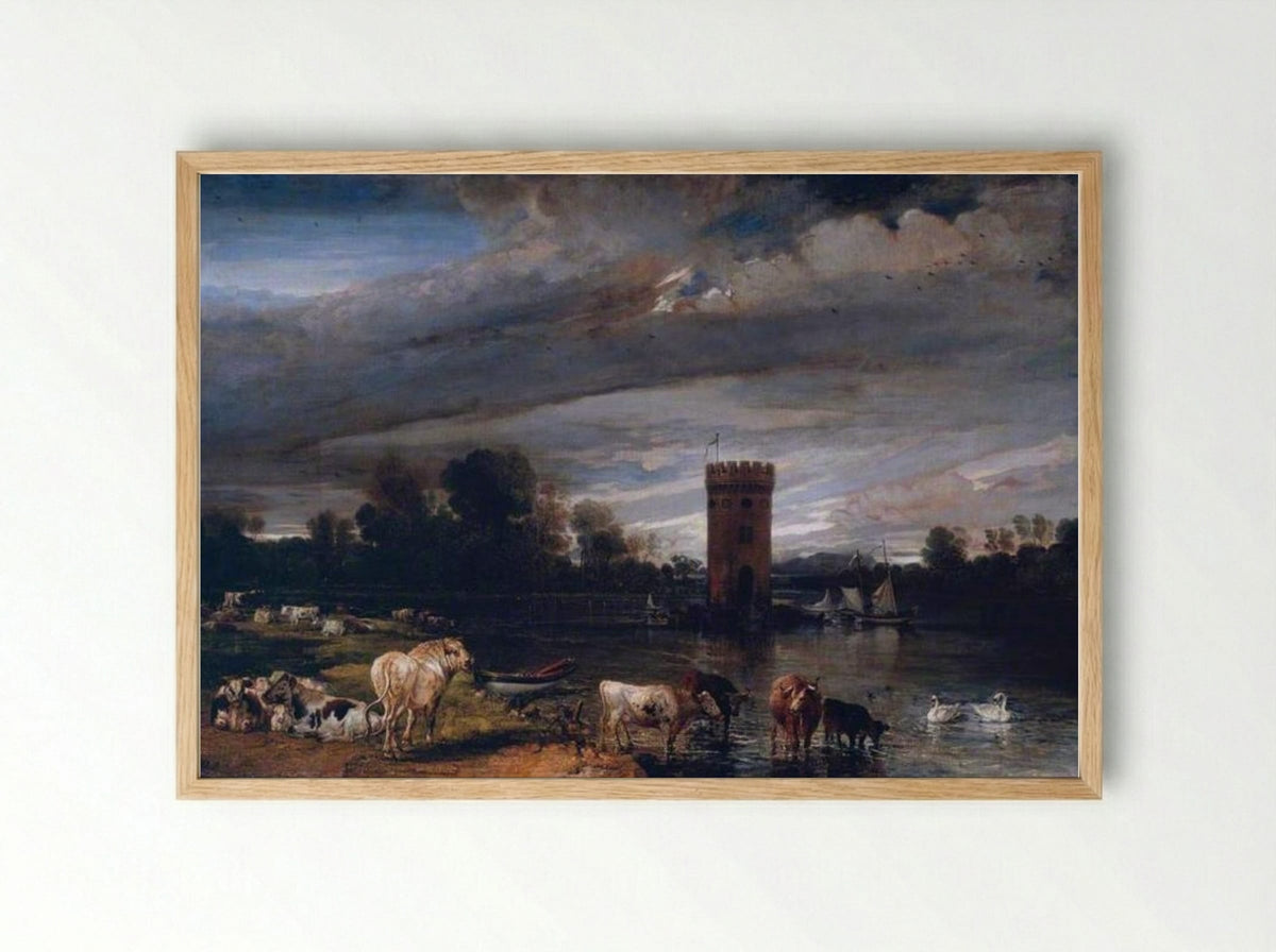 View in Tabley Park - James Ward - Framed Print Wood