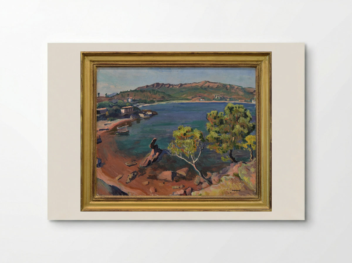 View of Agay - Albert Marquet - Poster