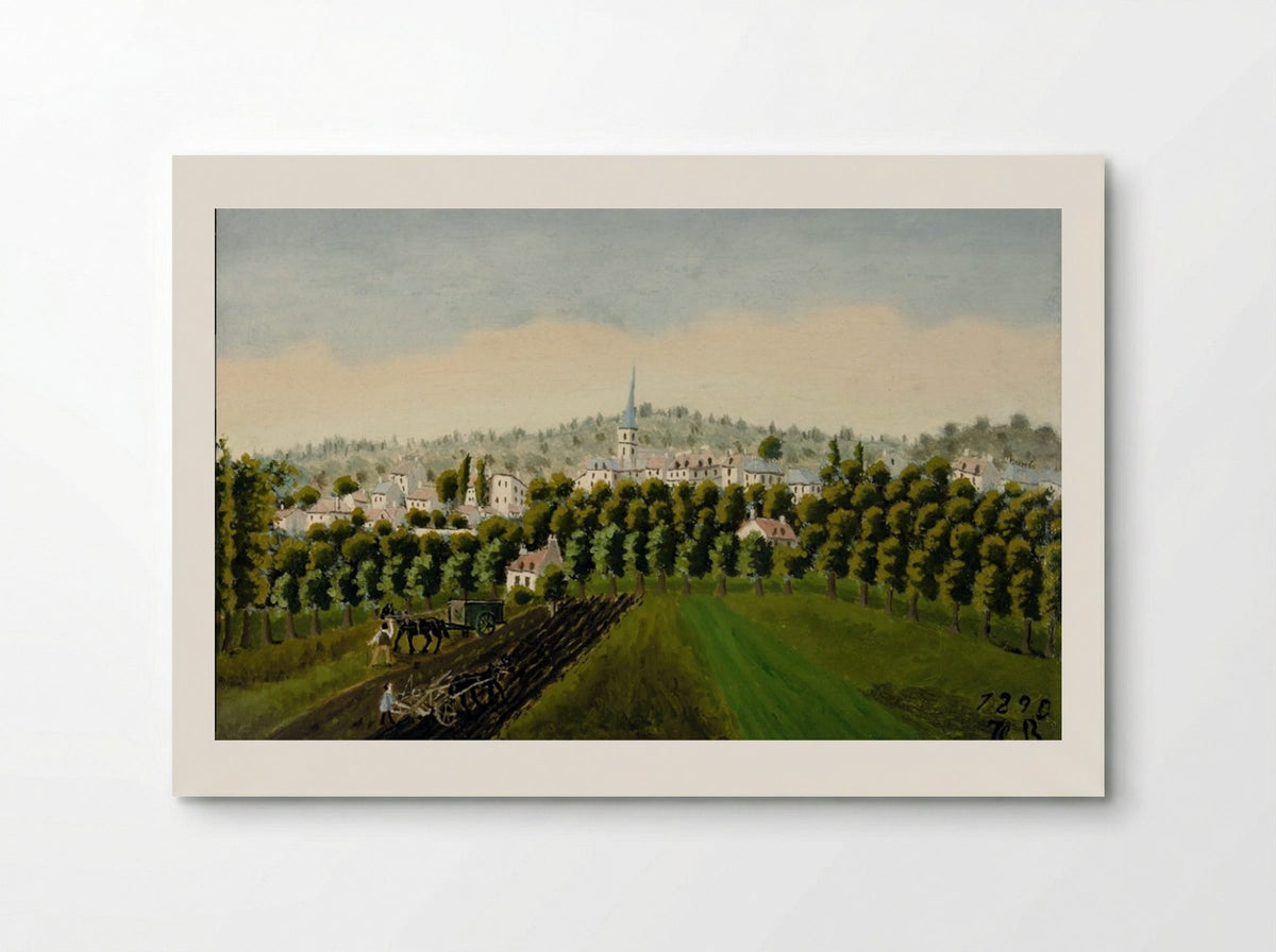 View of Bagneux and Meudon-Billancourt - Henri Rousseau - Poster