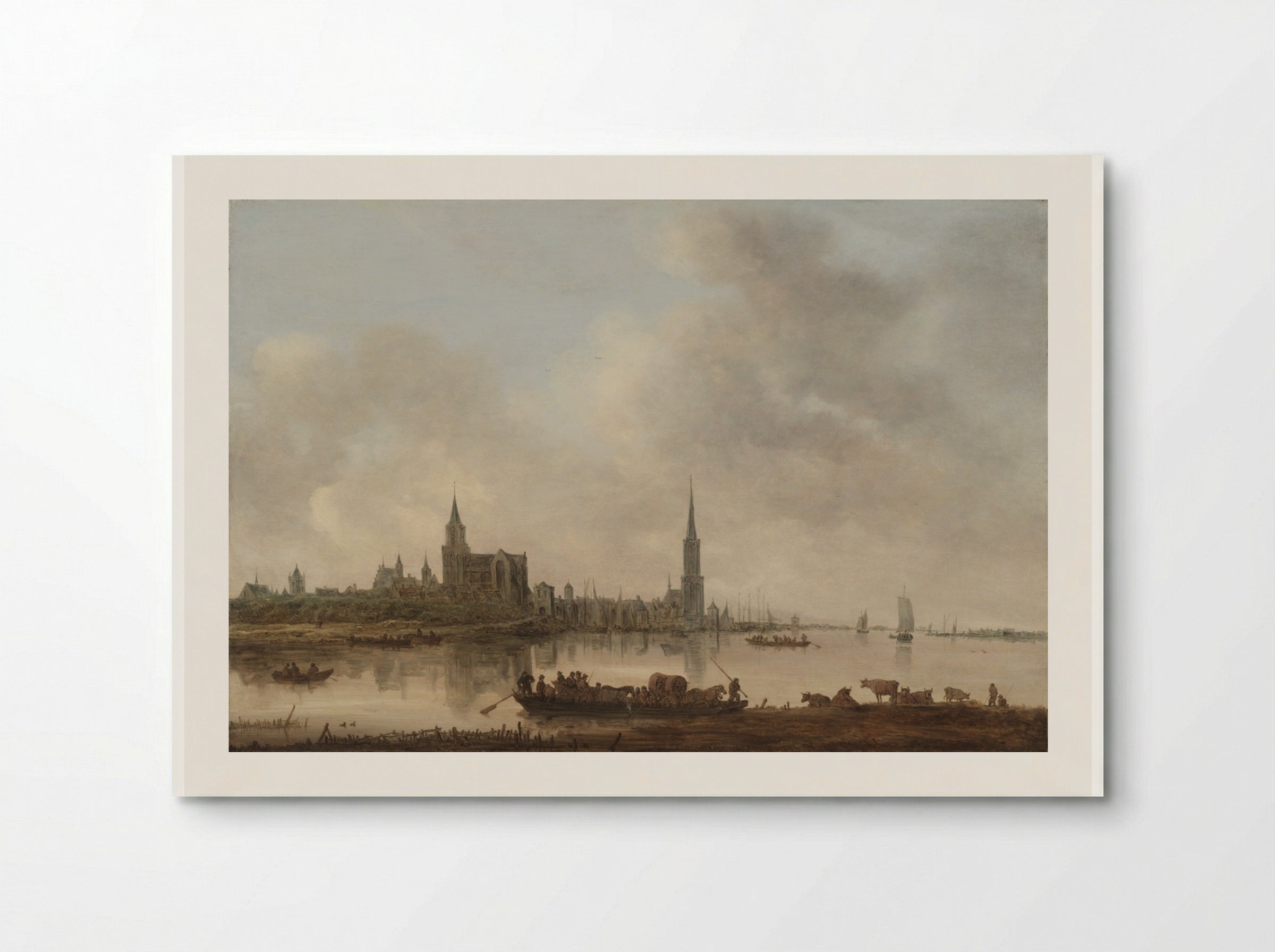View of Emmerich - Jan van Goyen - Poster