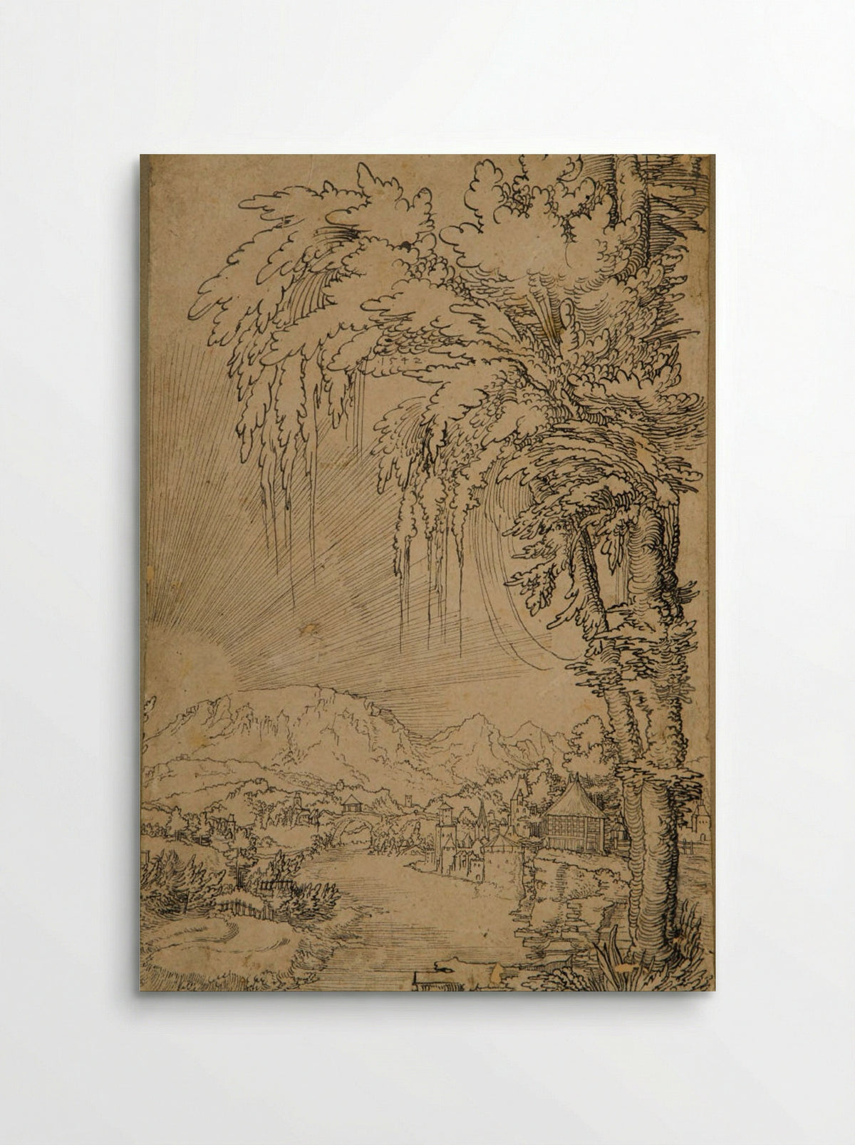 View of Feldkirch - Wolfgang Huber - Poster