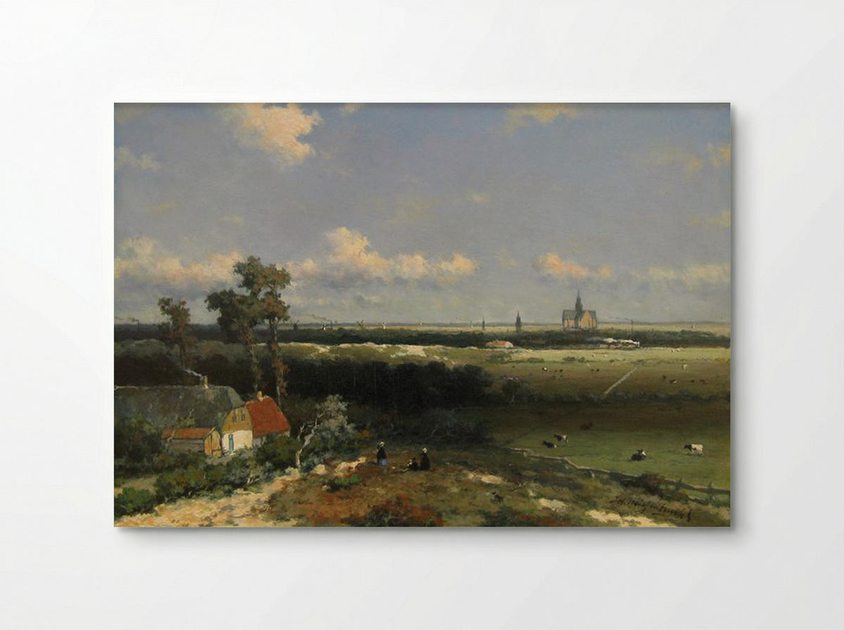 View of Haarlem - Johan Hendrik Weissenbruch - Poster