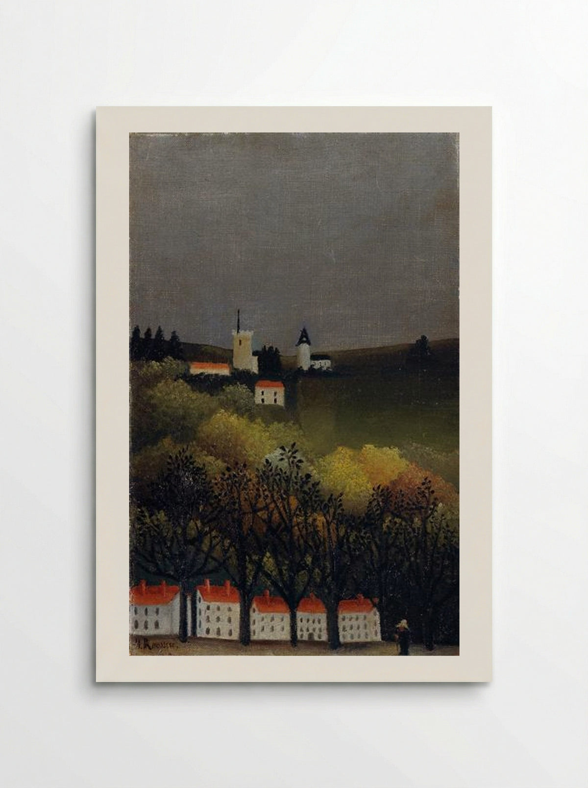 View of Malakoff - Henri Rousseau - Poster