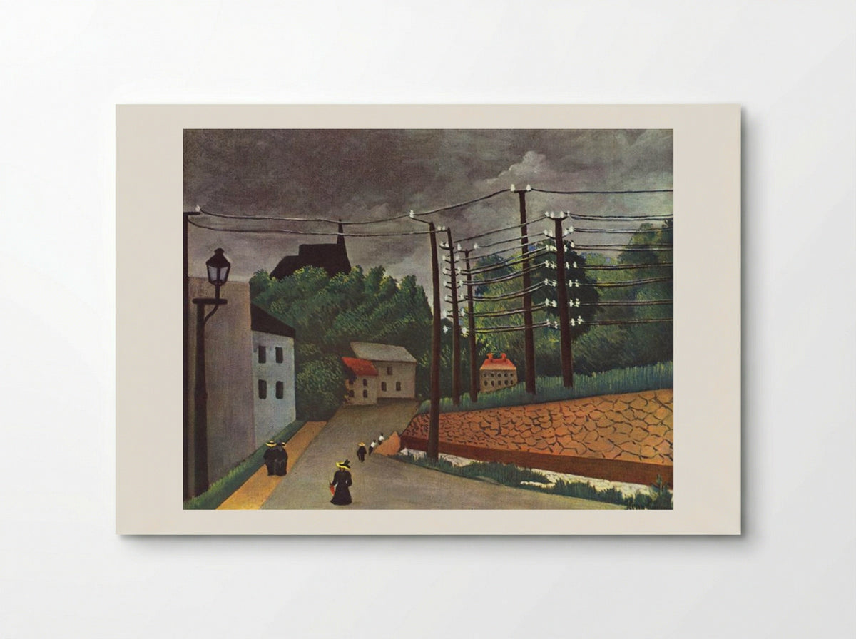 View of Malakoff - Henri Rousseau - Poster