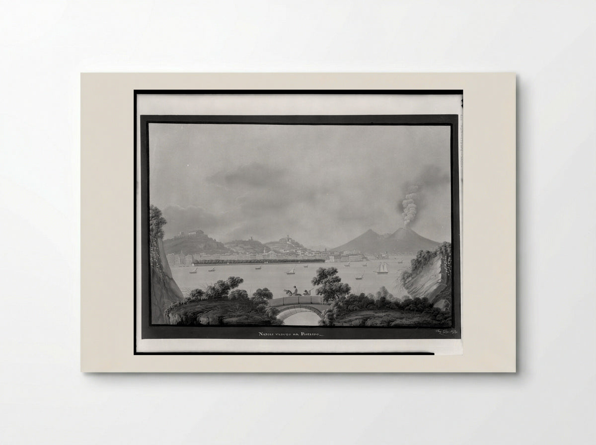 View of Naples from Posilipo - Johann Heinrich Wilhelm Tischbein - Poster