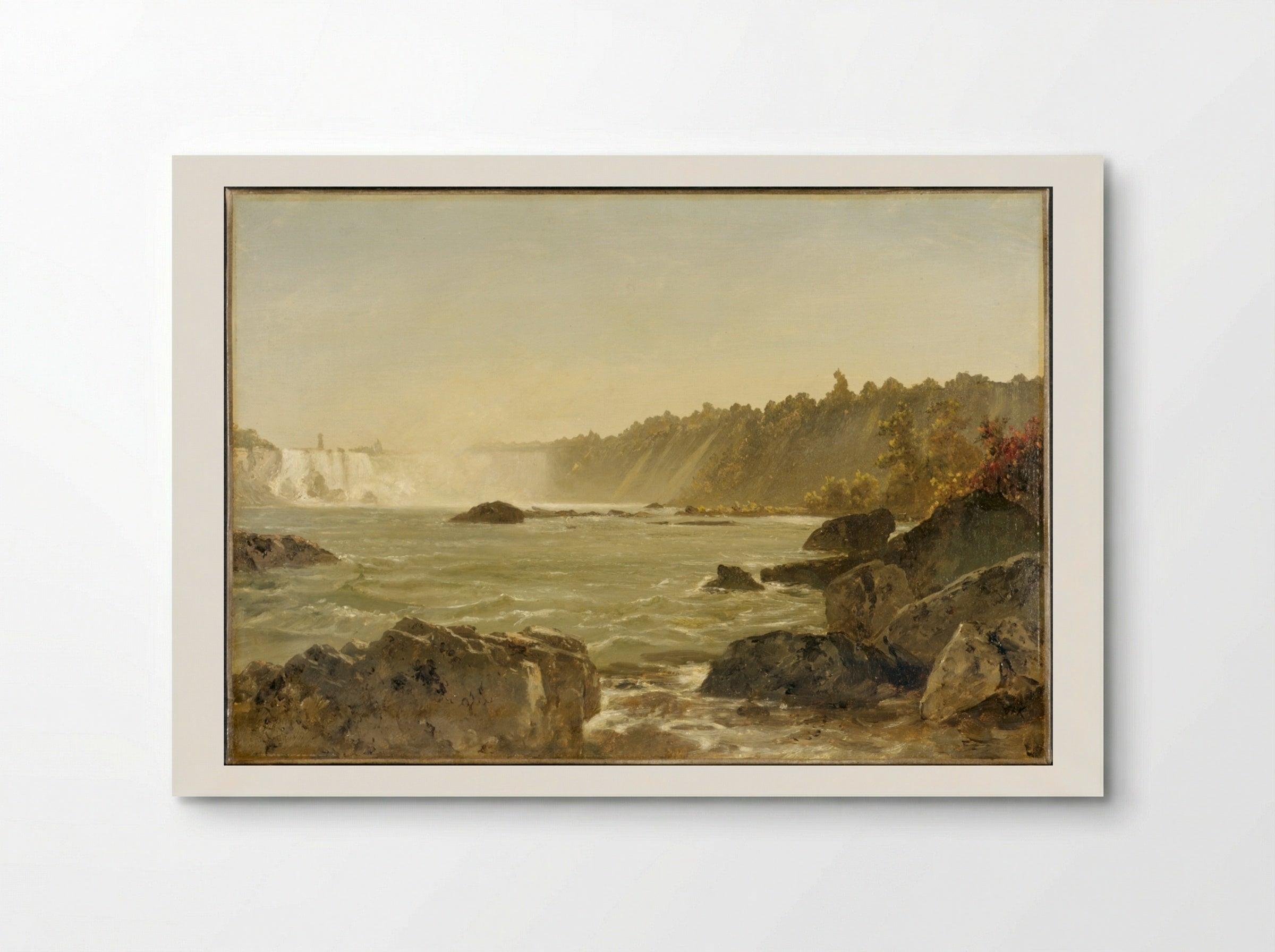 View of Niagara Falls - John Frederick Kensett - Poster