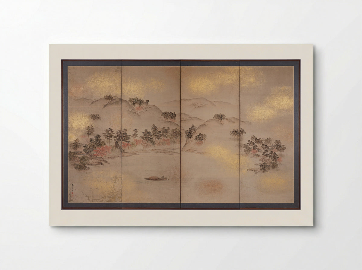 View of Uji - Nakajima Raishō - Poster