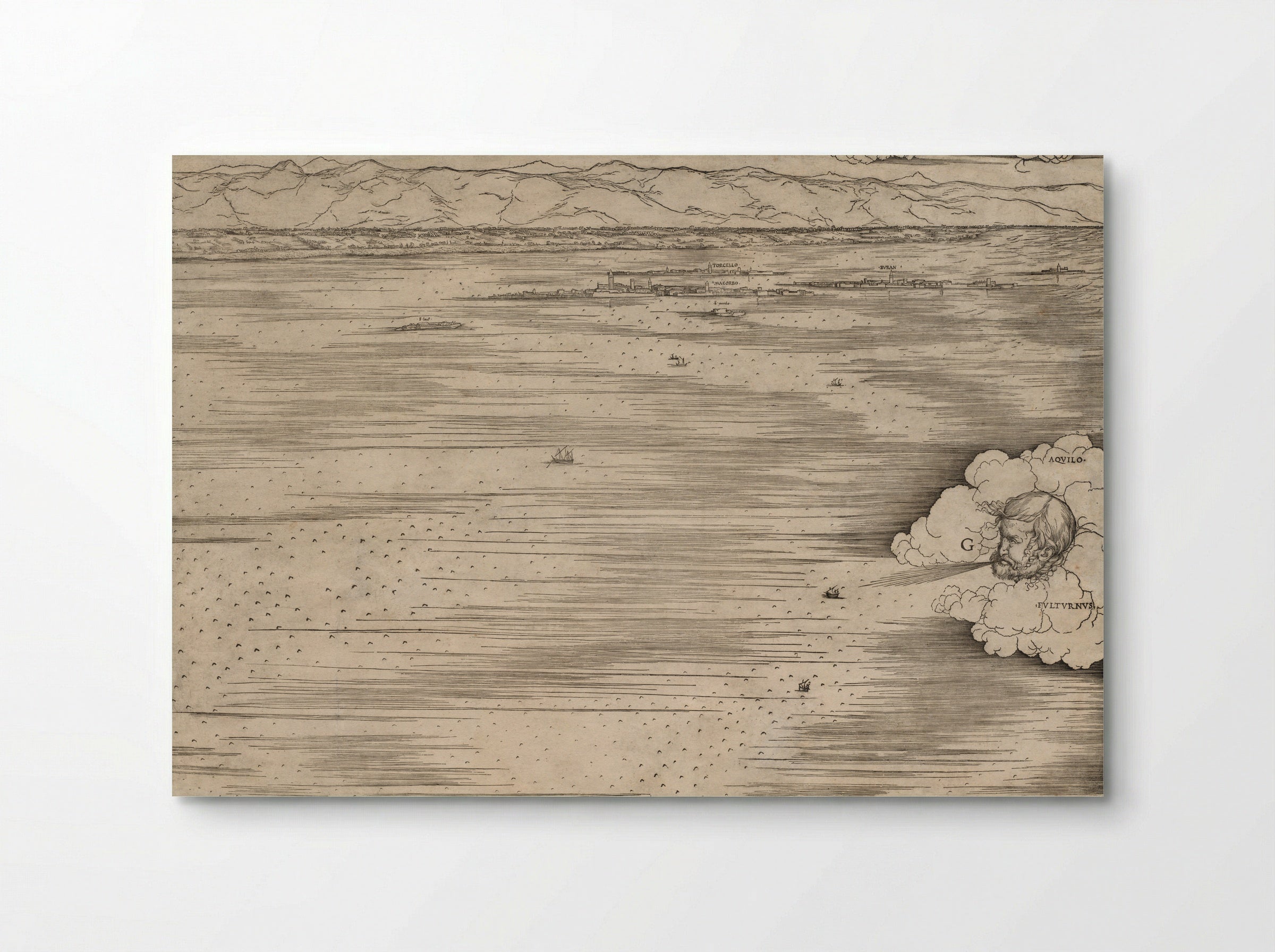 View of Venice - Jacopo de' Barbari - Poster