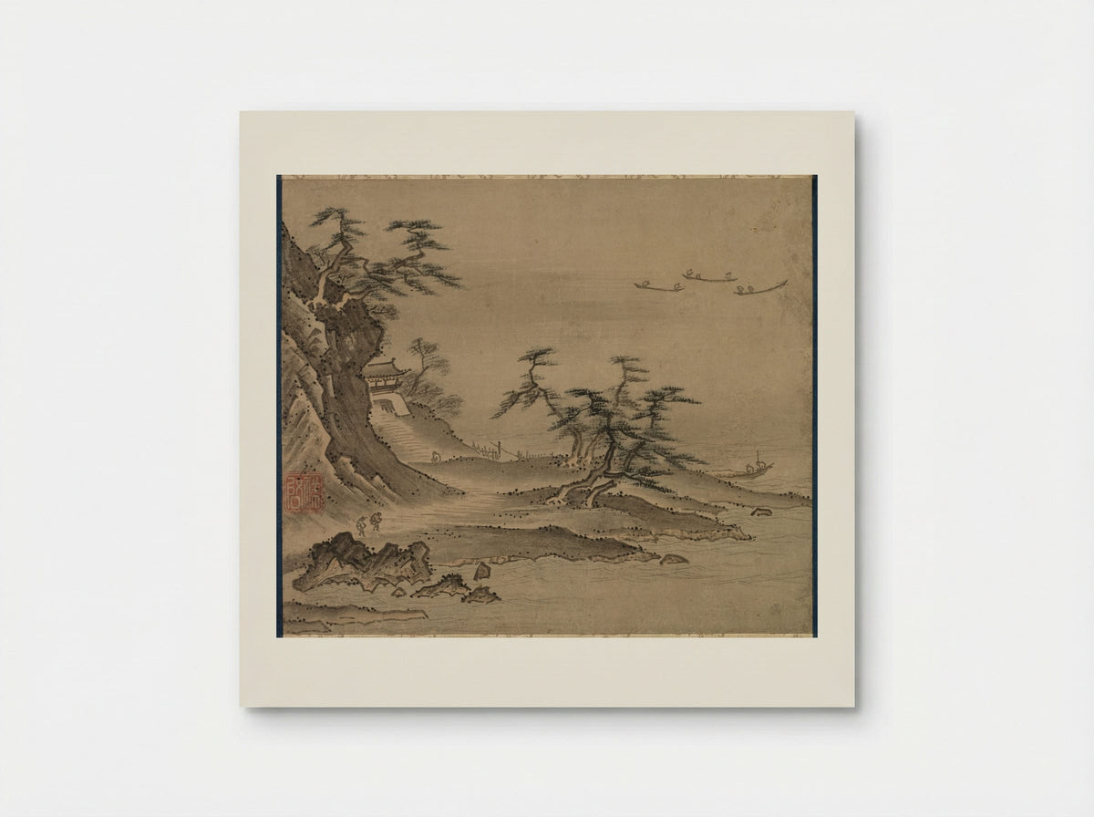 View of Xiao Xiang - Kenkō Shōkei - Poster