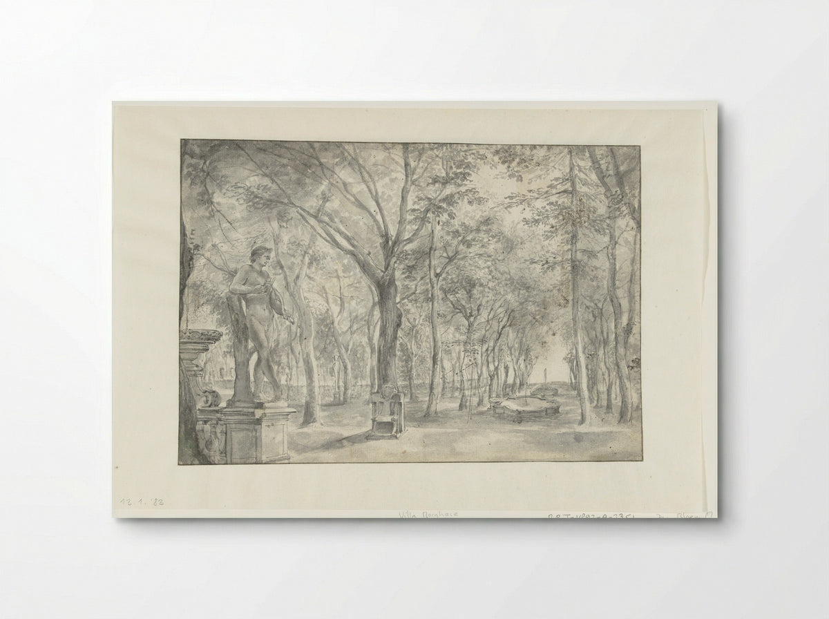 View of an Italian Garden (Villa Borghese?) - Jan Blom - Poster