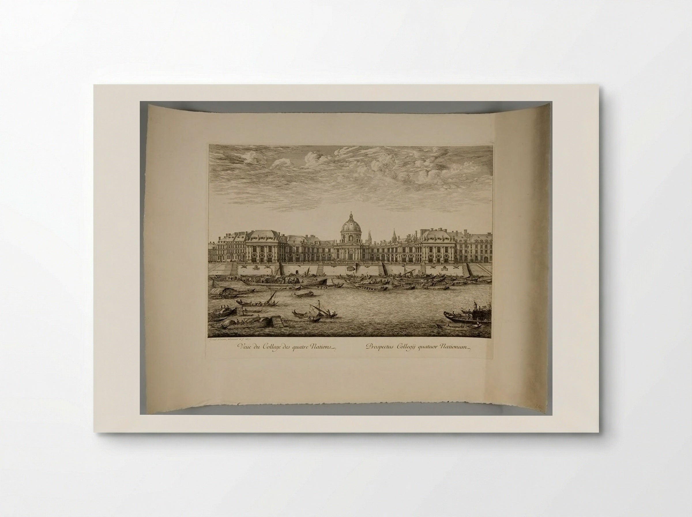 View of the College of Four Nations - Israël Silvestre - Poster