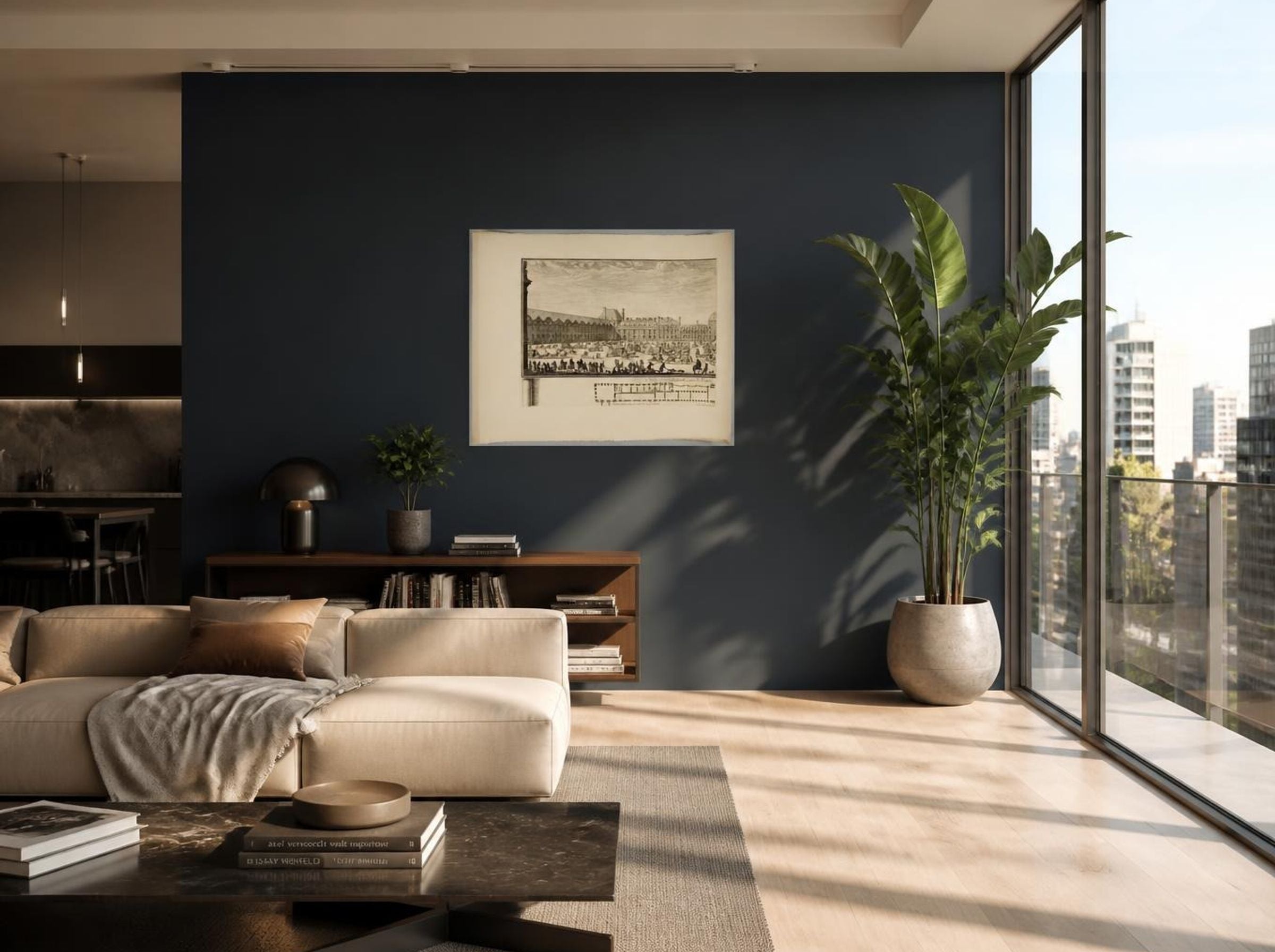 View of the Palace of the Tuileries from the Entrance Side - Israël Silvestre - Lifestyle
