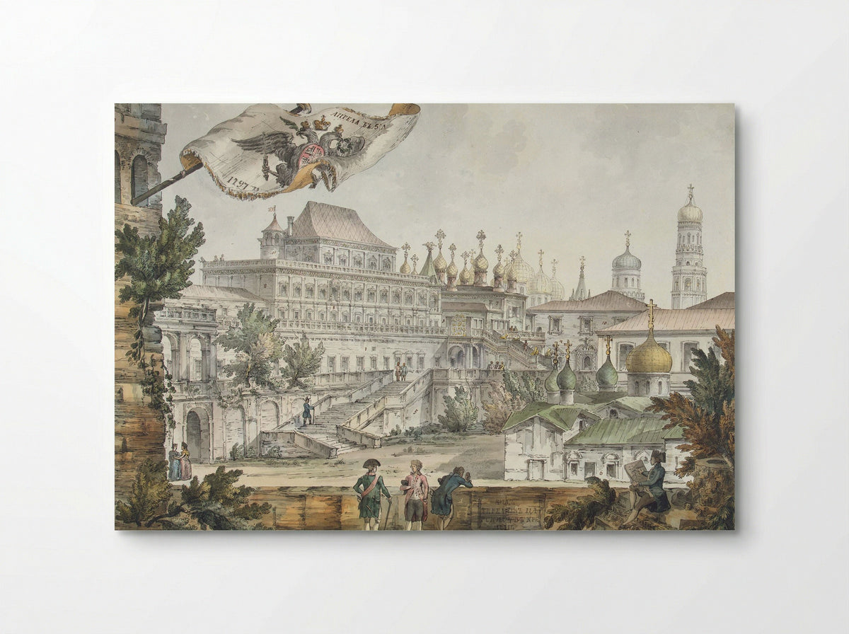 View of the Terem Palace - Giacomo Quarenghi - Poster