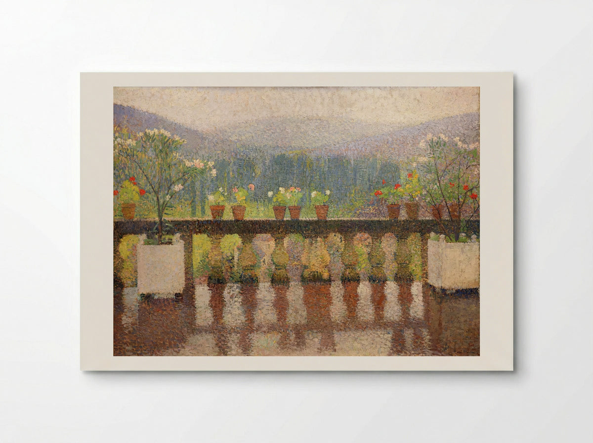View of the Terrasse de Marquayrol, Labastide du Vert - Henri Martin - Poster