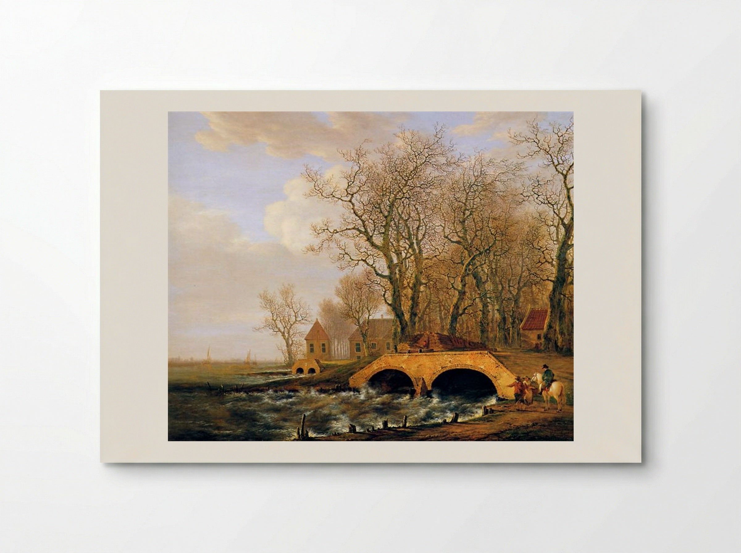 View on the Nederwaard - Jacob van Strij - Poster
