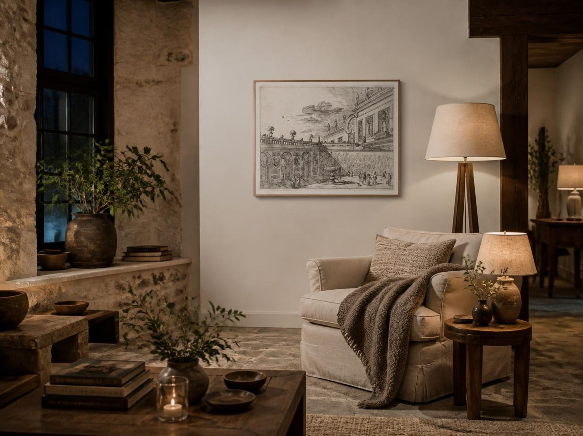 Villa Ludovisi, with the Palazzo - Johann Wilhelm Baur - Lifestyle